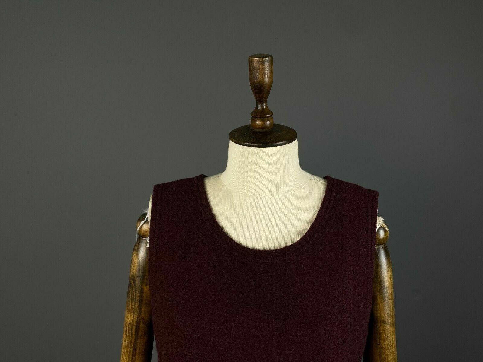 Designer Vintage Deerberg by Oska Red Bordo Sweater Size 38 / 40 Size M / US 6-8 / IT 42-44 - 2 Thumbnail