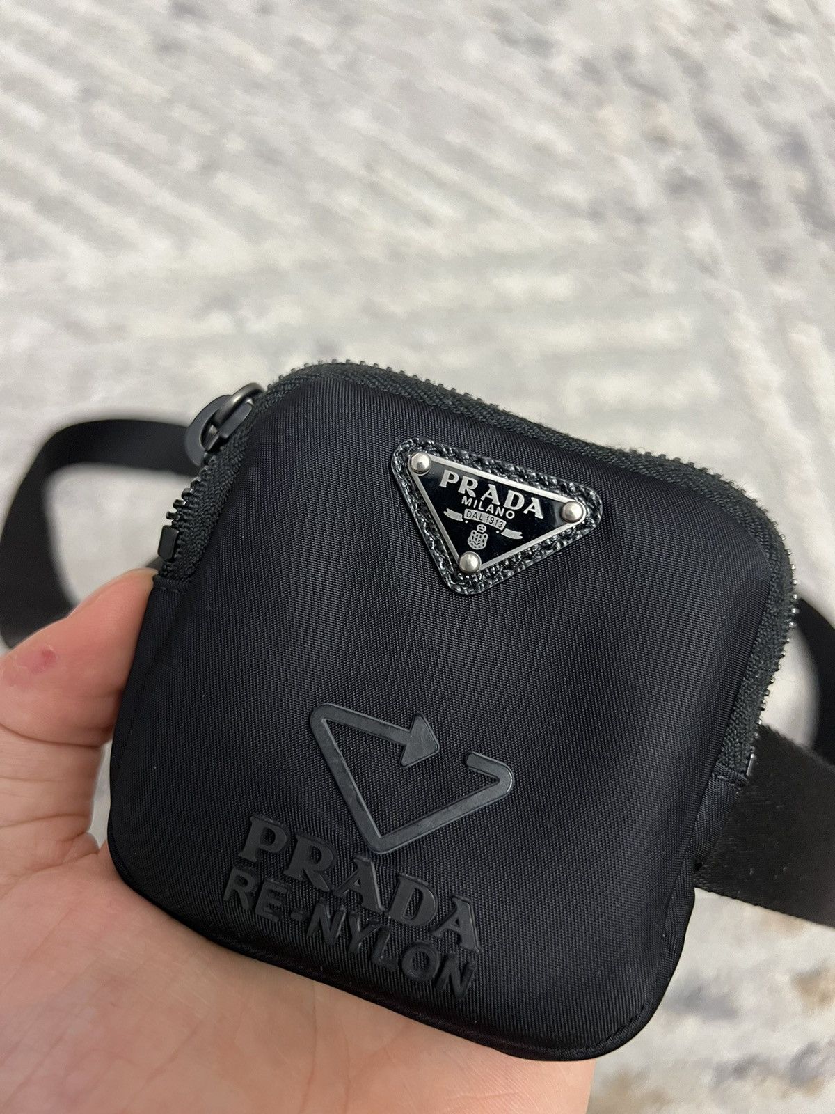 Prada Prada Nylon Utility Pouch Belt Size ONE SIZE - 2 Thumbnail