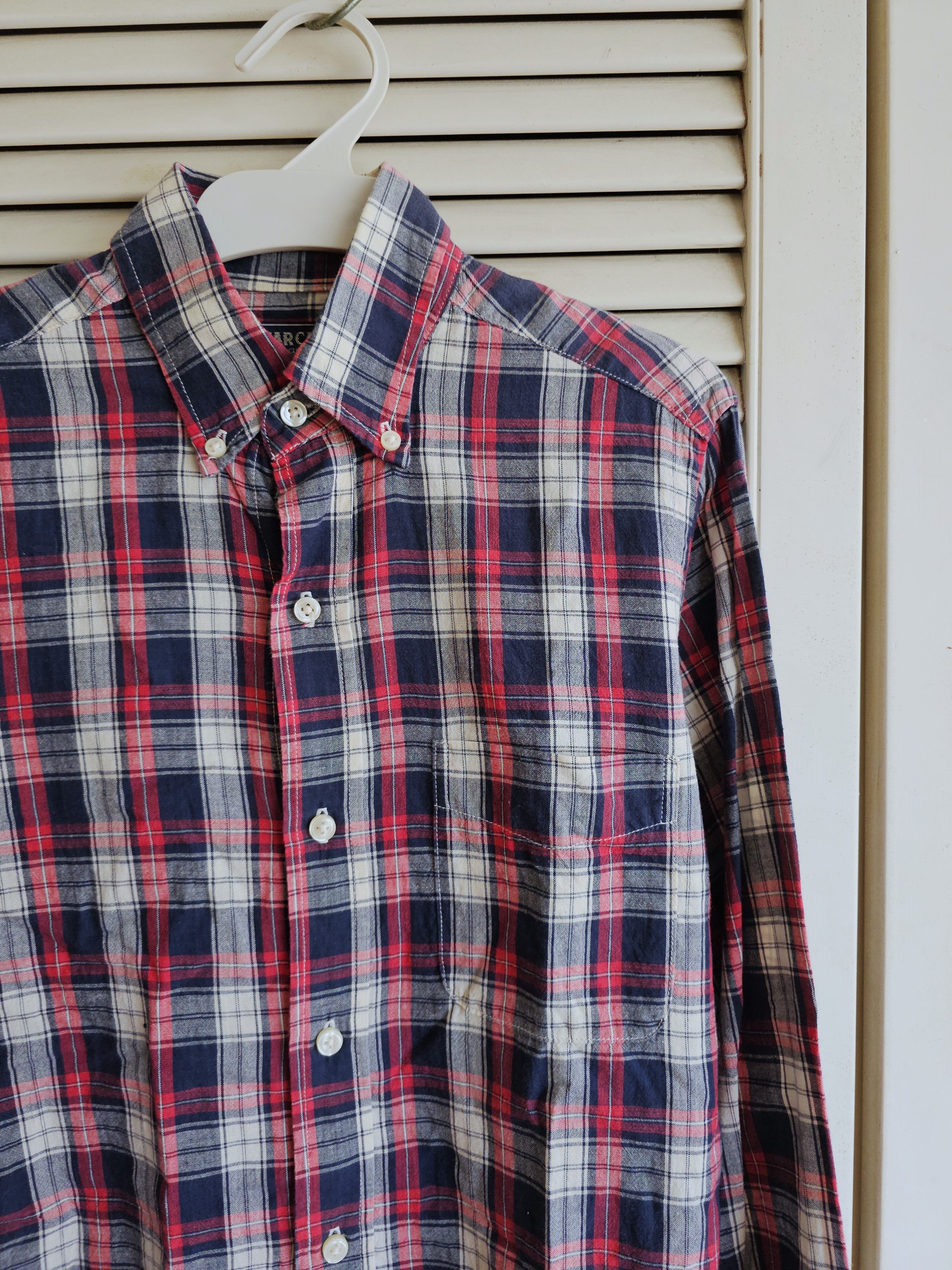 Sugar Cane Sugar Cane Long Sleeve Checkered Shirt Size US S / EU 44-46 / 1 - 2 Thumbnail