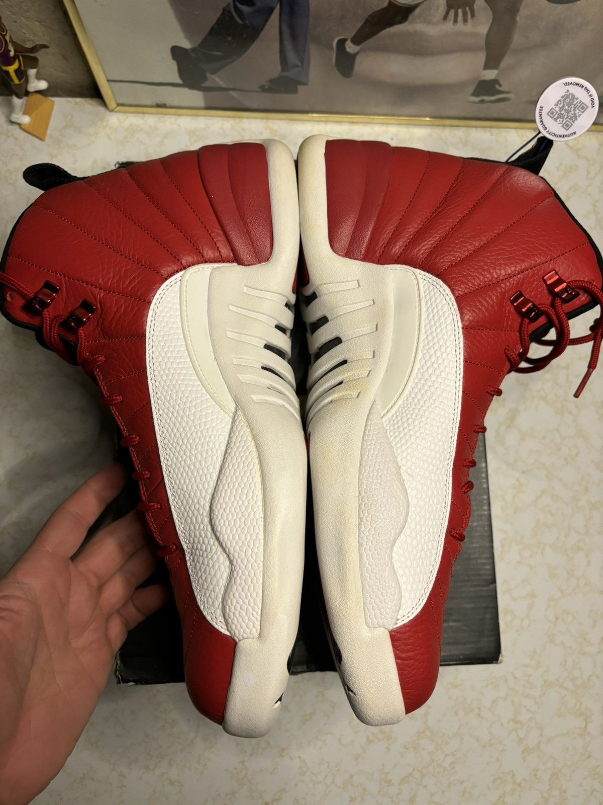 Jordan Brand Jordan Retro 12 ‘gym red’ Size US 13 / EU 46 - 3 Thumbnail