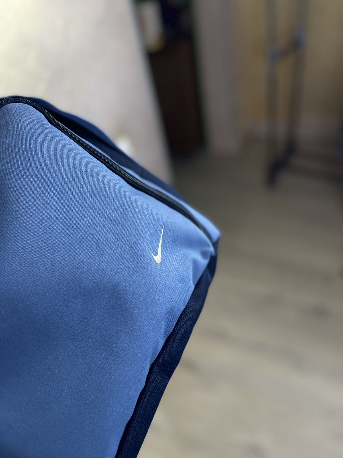 Nike Vintage Nike Y2K Messenger Bag - Techwear Blue Mini Duffle Size ONE SIZE - 4 Thumbnail