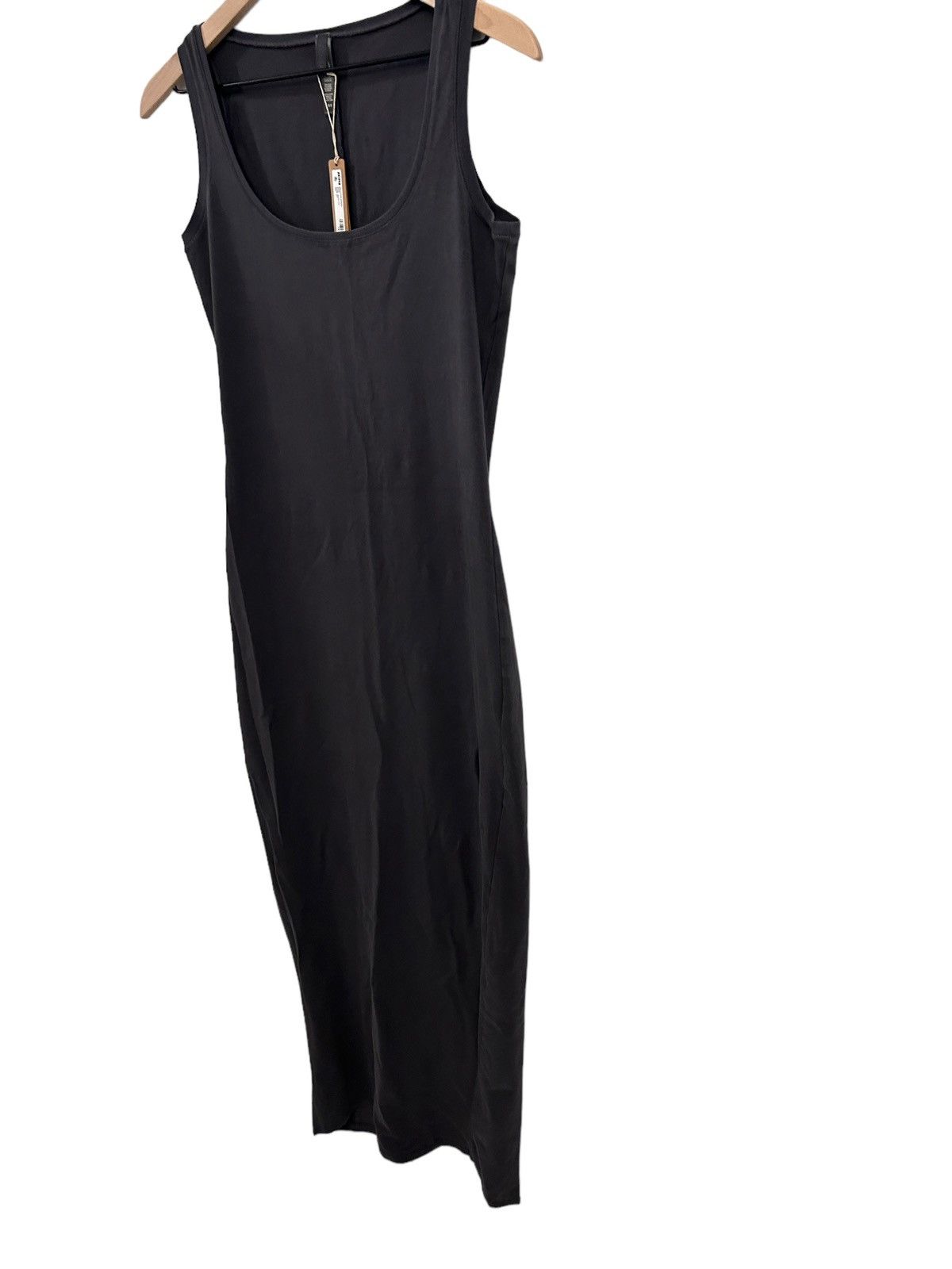 SKIMS Skims New Vintage Scoop Neck Long Dress - Ash Size Large NWT Size L / US 10 / IT 46 - 5 Thumbnail