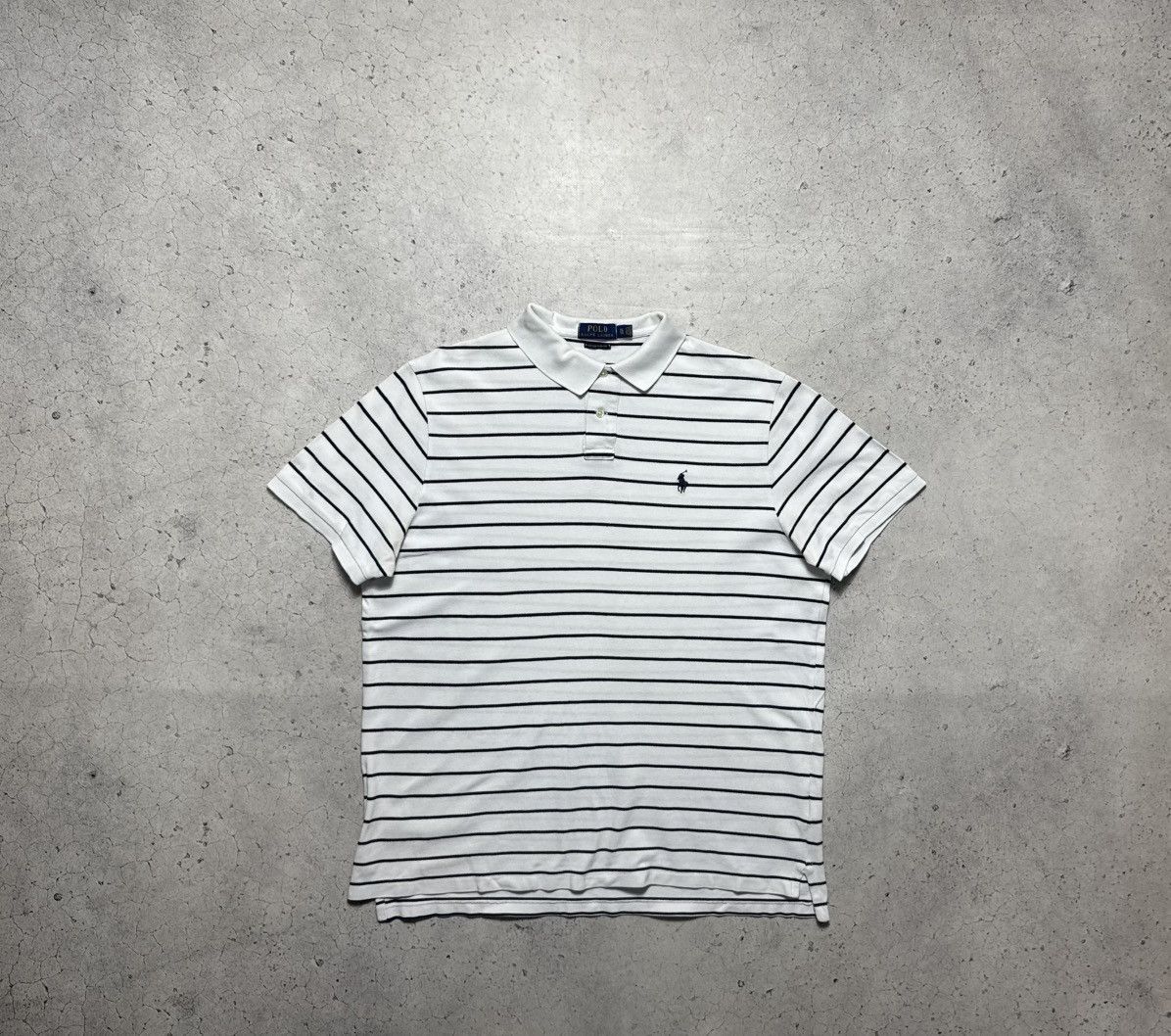 Nike Polo Ralph Lauren Vintage Striped Polo Shirt Size XL Size US XL / EU 56 / 4 - 1 Thumbnail