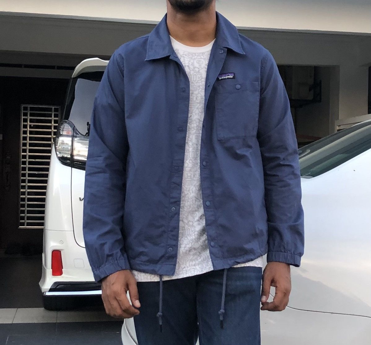Patagonia PATAGONIA Lightweight All-wear Coach's Jacket In Stone Blue Size US XS / EU 42 / 0 - 9 Thumbnail