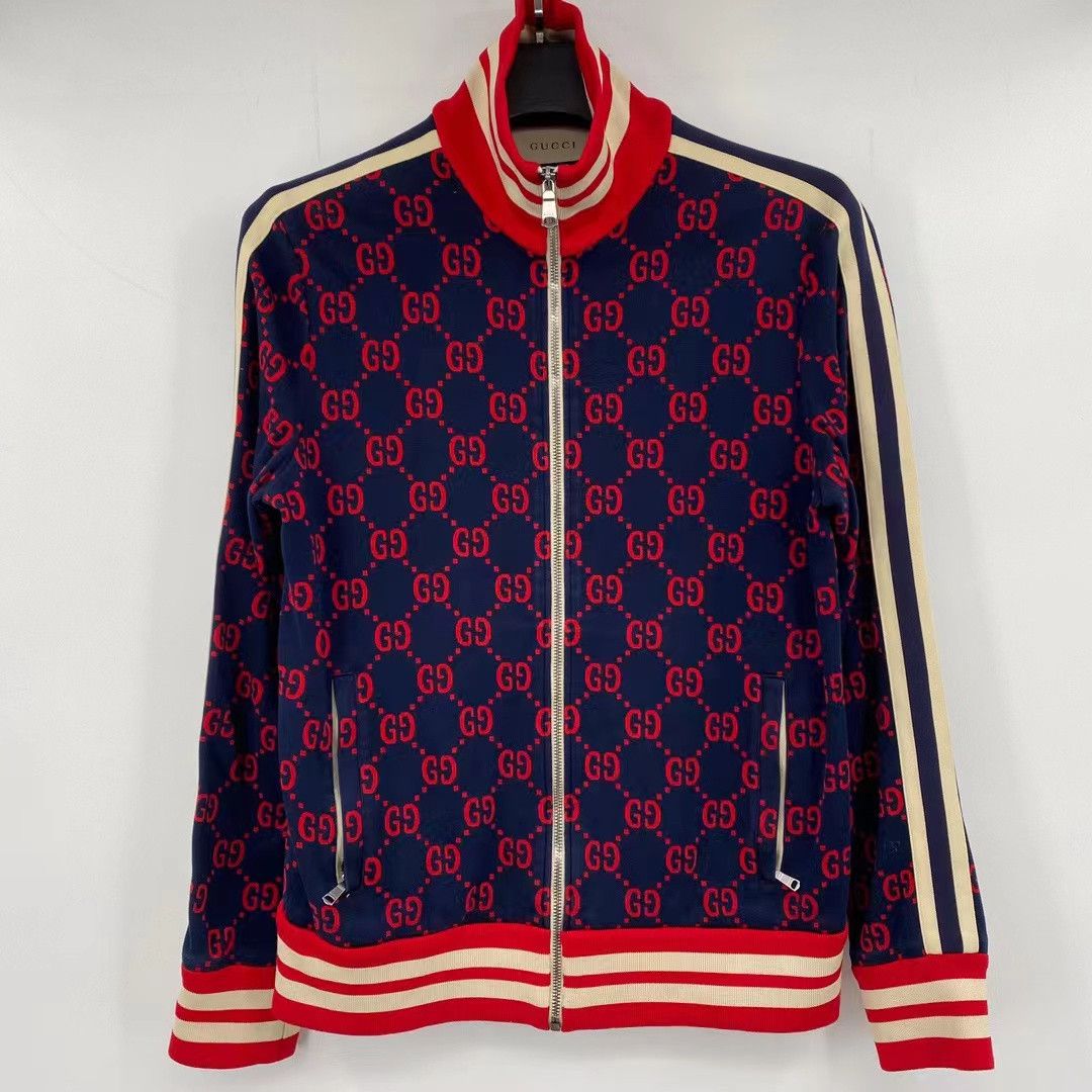Gucci Gucci red school uniform jacket Size US L / EU 52-54 / 3 - 1 Thumbnail
