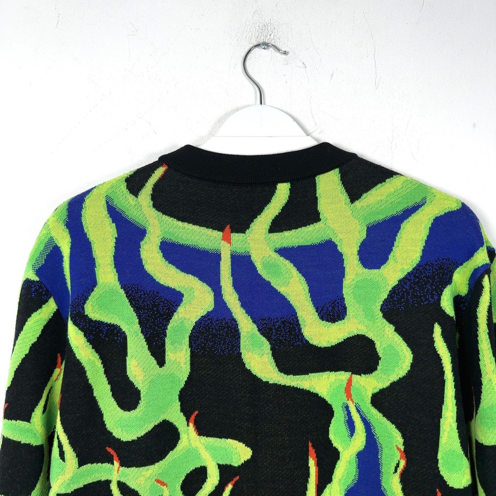 Louis Vuitton Louis Vuitton Intarisia Flame Jacquard Knit Sweater Size US M / EU 48-50 / 2 - 7 Thumbnail