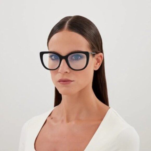 Saint Laurent Paris Saint Laurent SL778 004 Eyeglasses Transparent Beige 55mm Size ONE SIZE - 3 Thumbnail