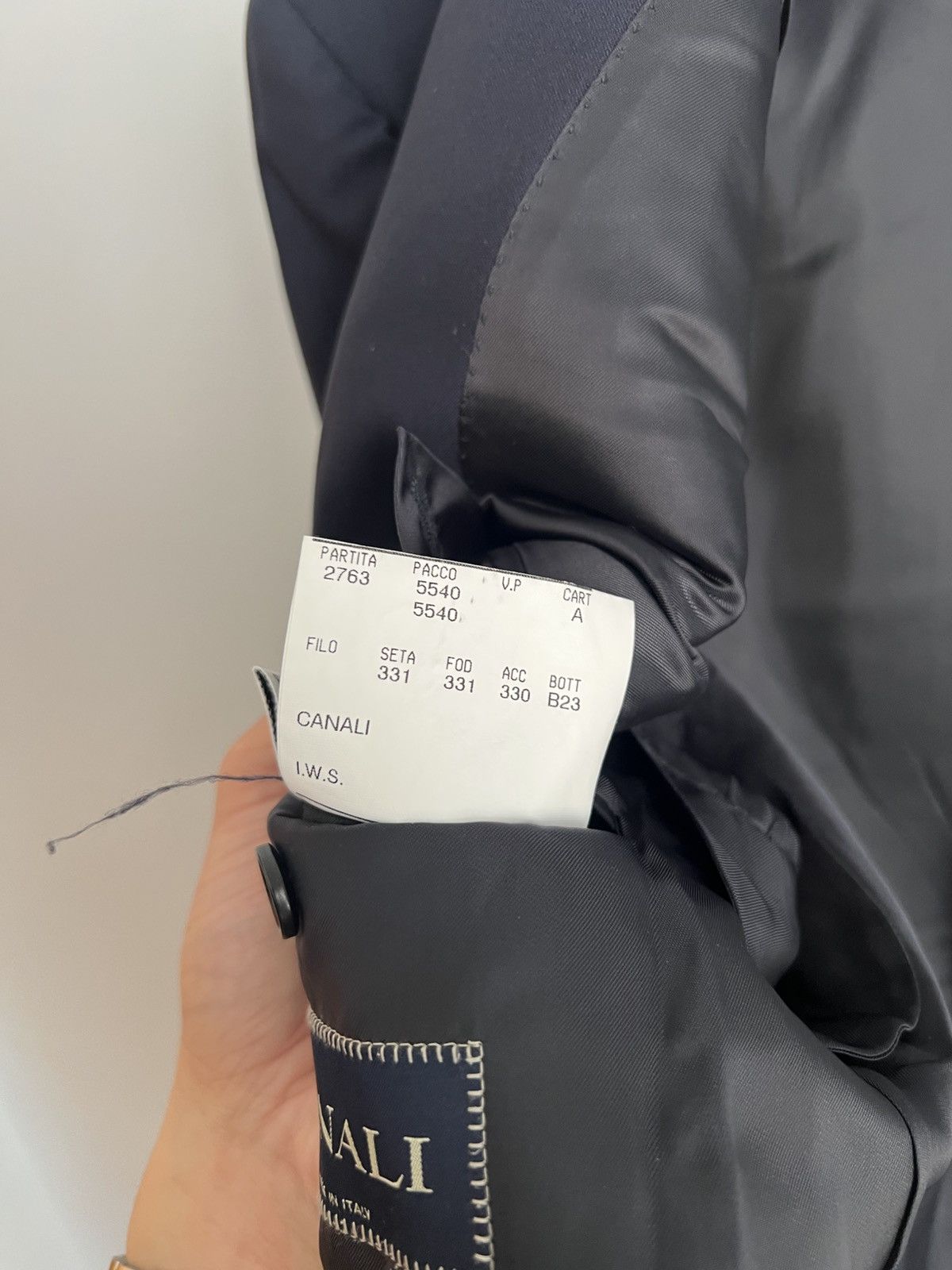 Canali Canali Blazer Wool Linen Jacket Size 52R - 9 Thumbnail