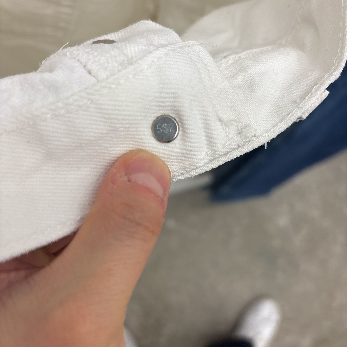 Levi's Levi's 501 White jeans 32 Size US 32 / EU 48 - 5 Thumbnail