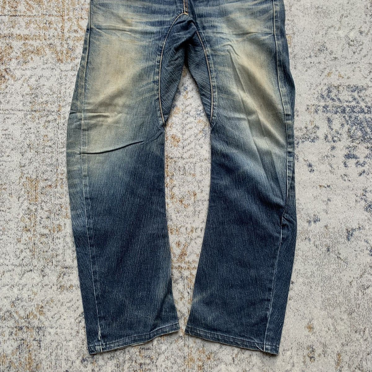 Japanese Brand 2000s Japanese Brand Edwin Mud Wash Wide Flared Denim Pants Size US 29 - 3 Thumbnail