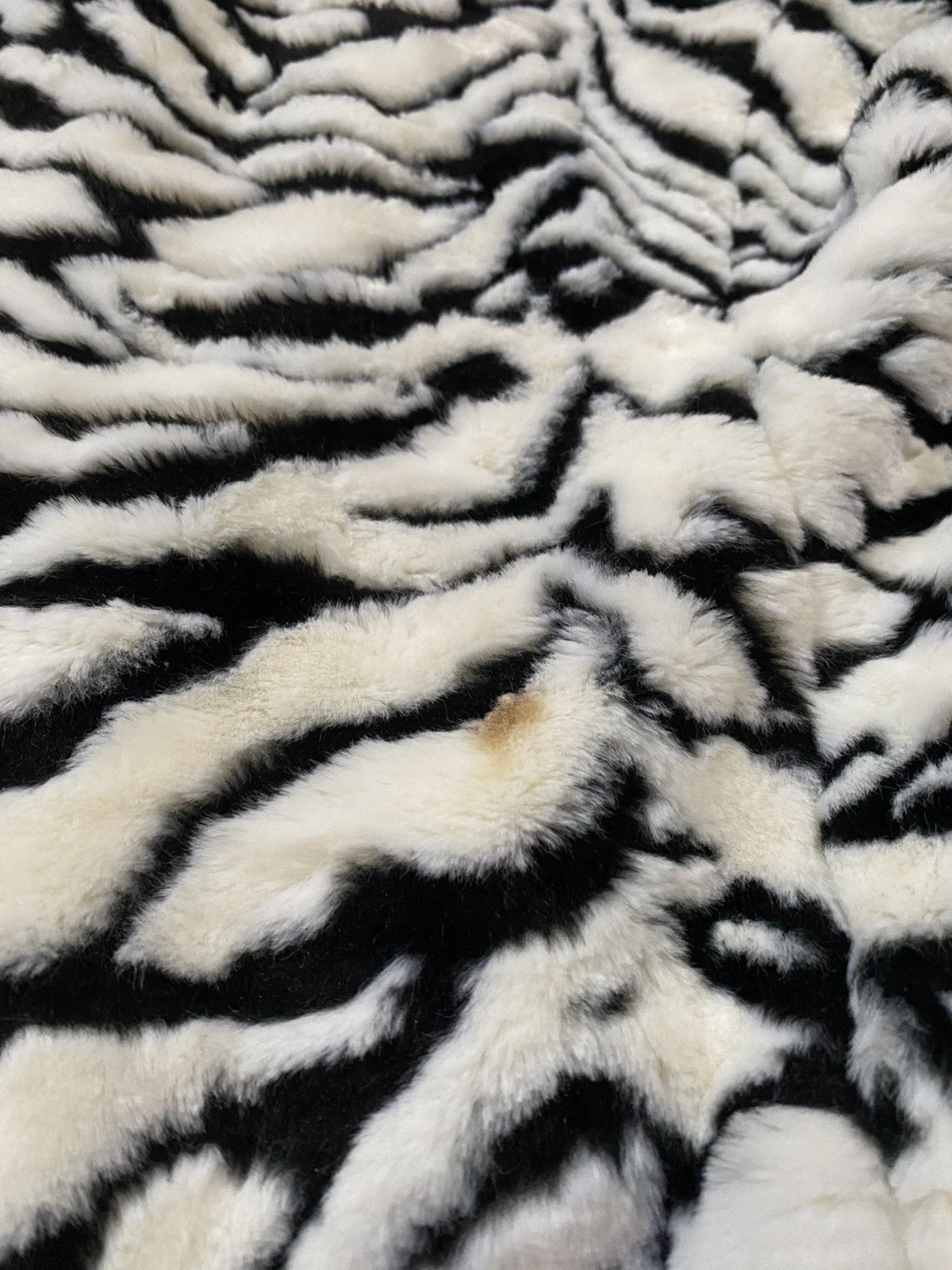 Other Vintage Zebra Print Faux Fur Coat – Bold Statement Outerwear Size M / US 6-8 / IT 42-44 - 5 Thumbnail
