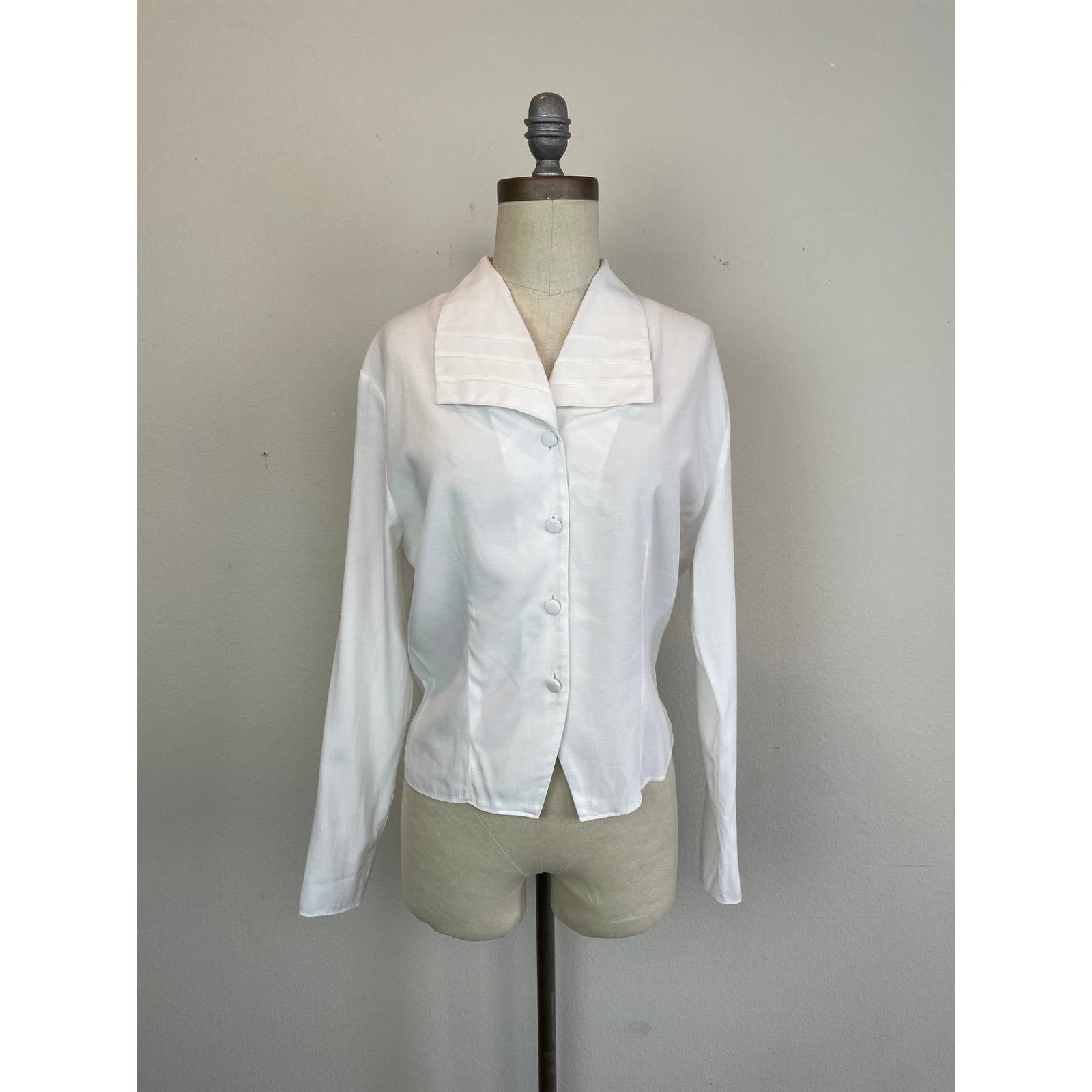 Vintage Gallery White Button Down Size 10