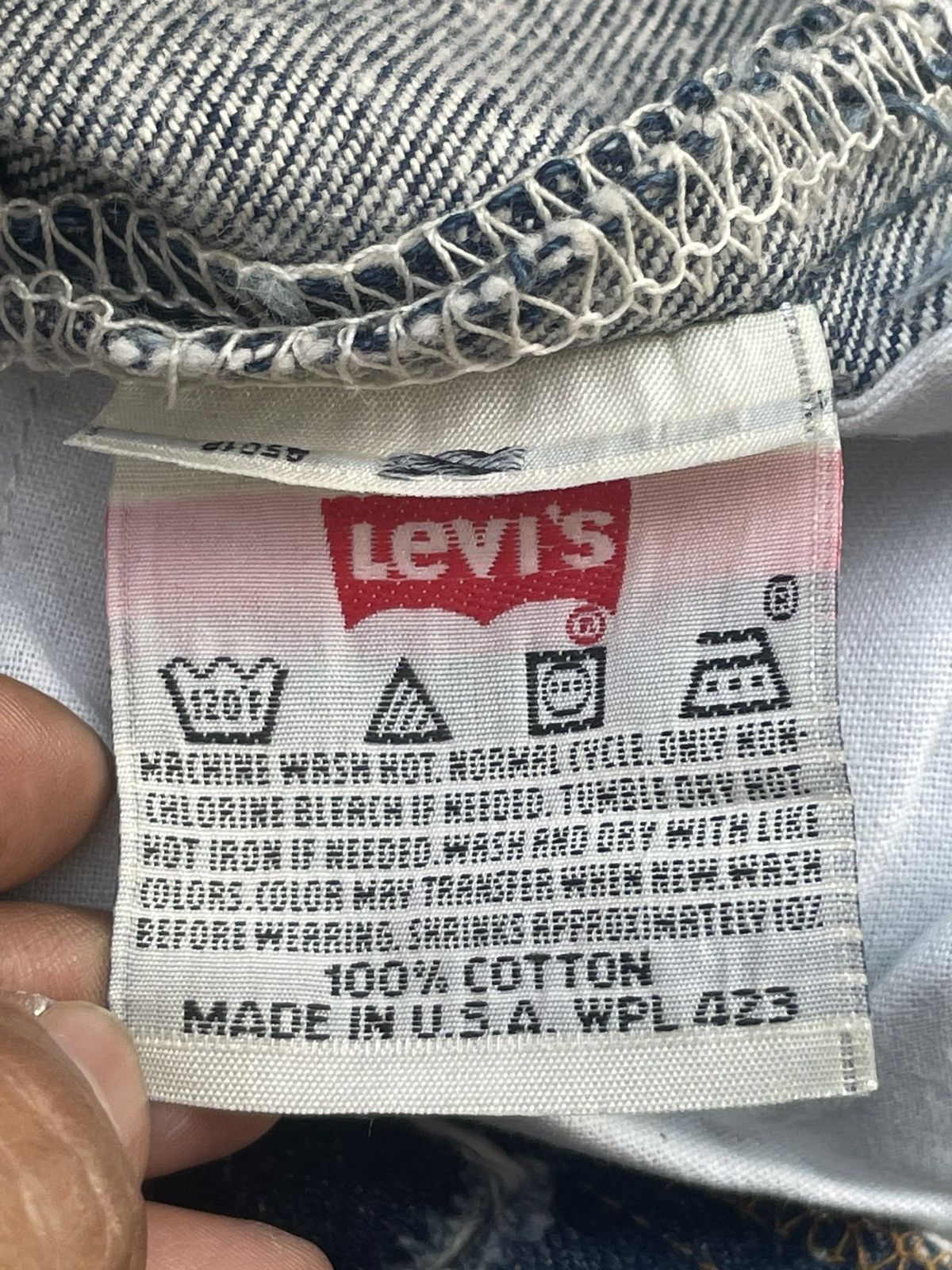 Levi's Vintage 1996 Levis 501 XX e Usa Size US 28 / EU 44 - 15 Thumbnail