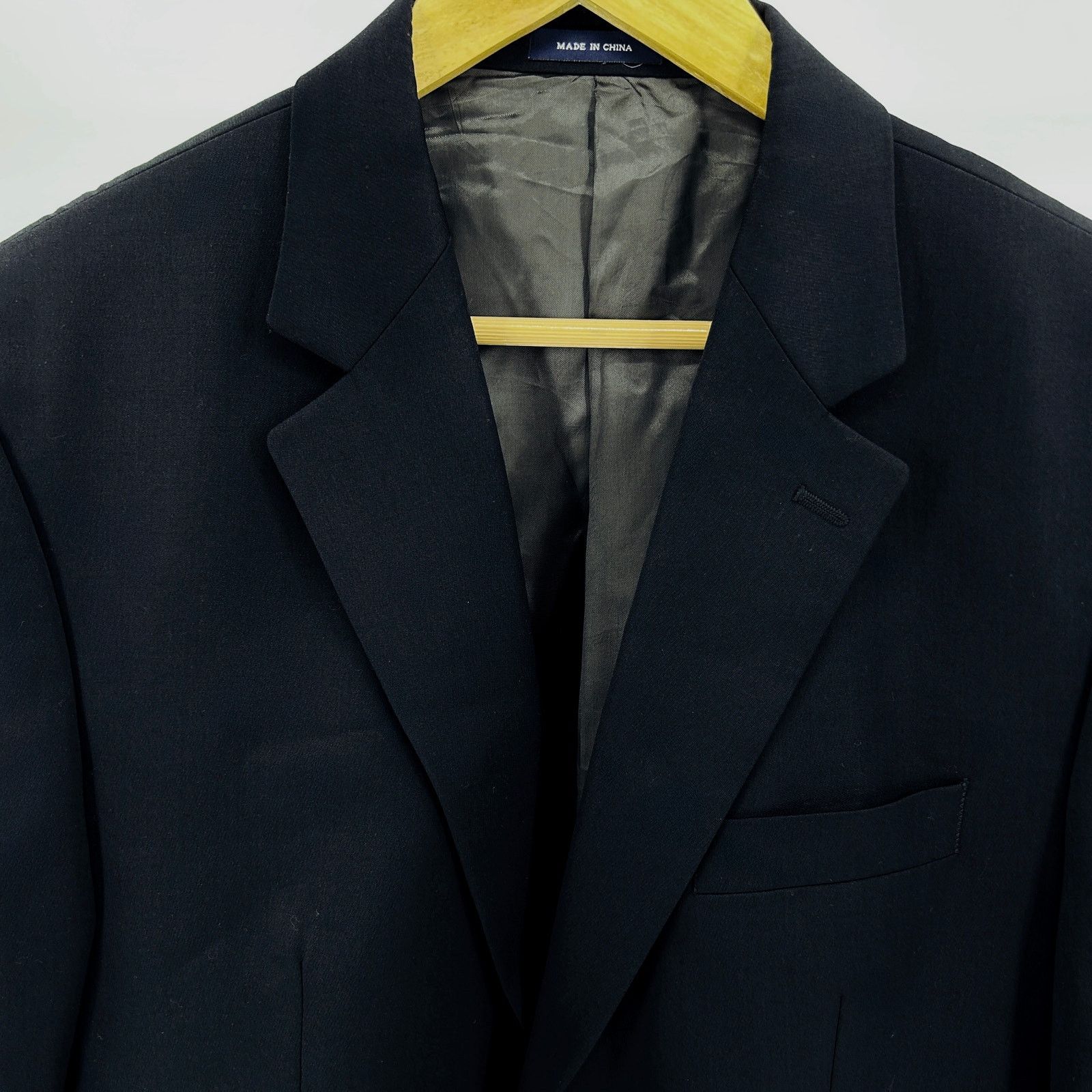 Ralph Lauren Blue Label Ralph Lauren Blue Label Black Wool Tuxedo Jacket Blazer Size 44R - 2 Thumbnail