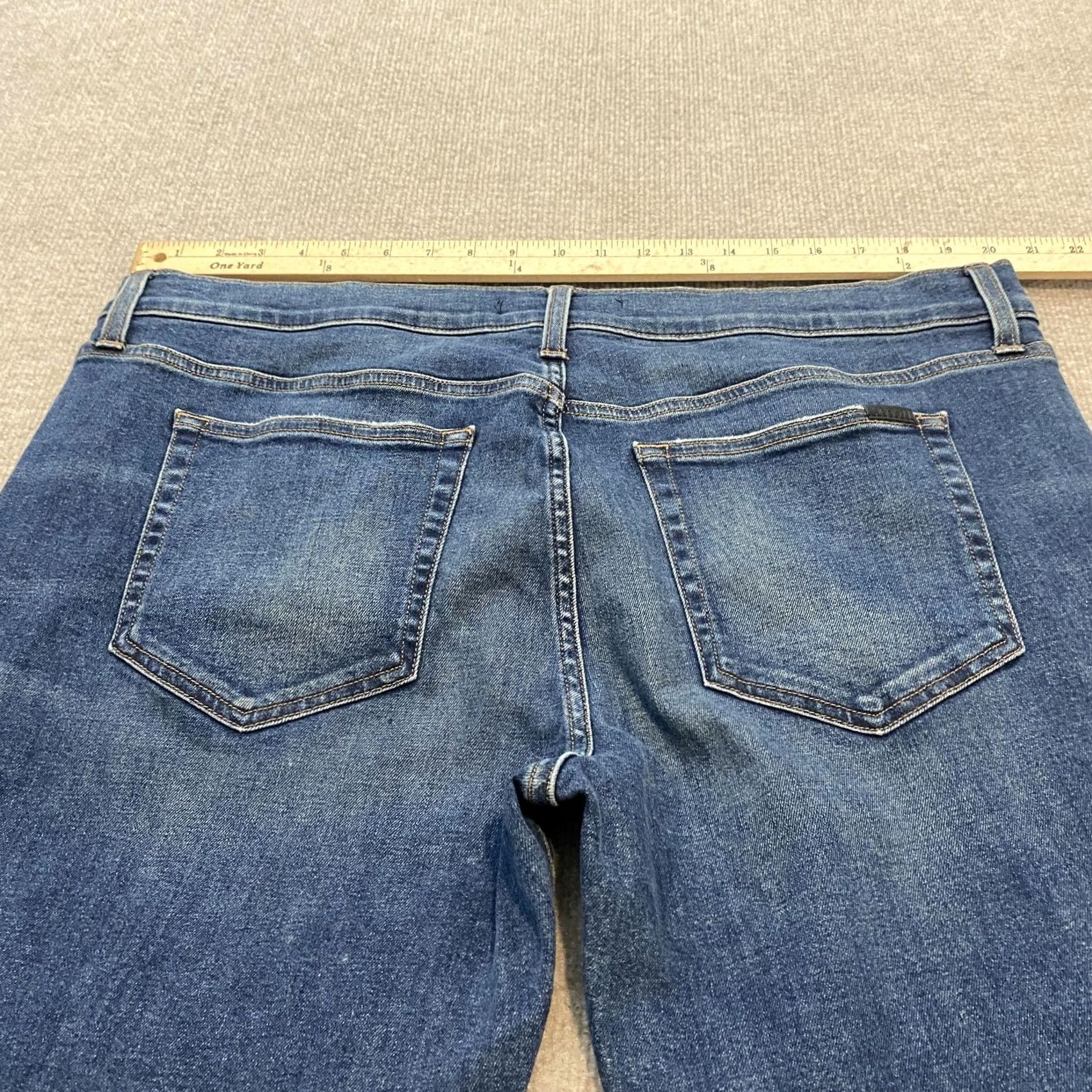 Vintage Joes Jeans Brixton Jeans Mens 40x32 Blue Medium Wash Slim Straight Stretch Denim Boy Boy? Size US 40 / EU 56 - 7 Thumbnail