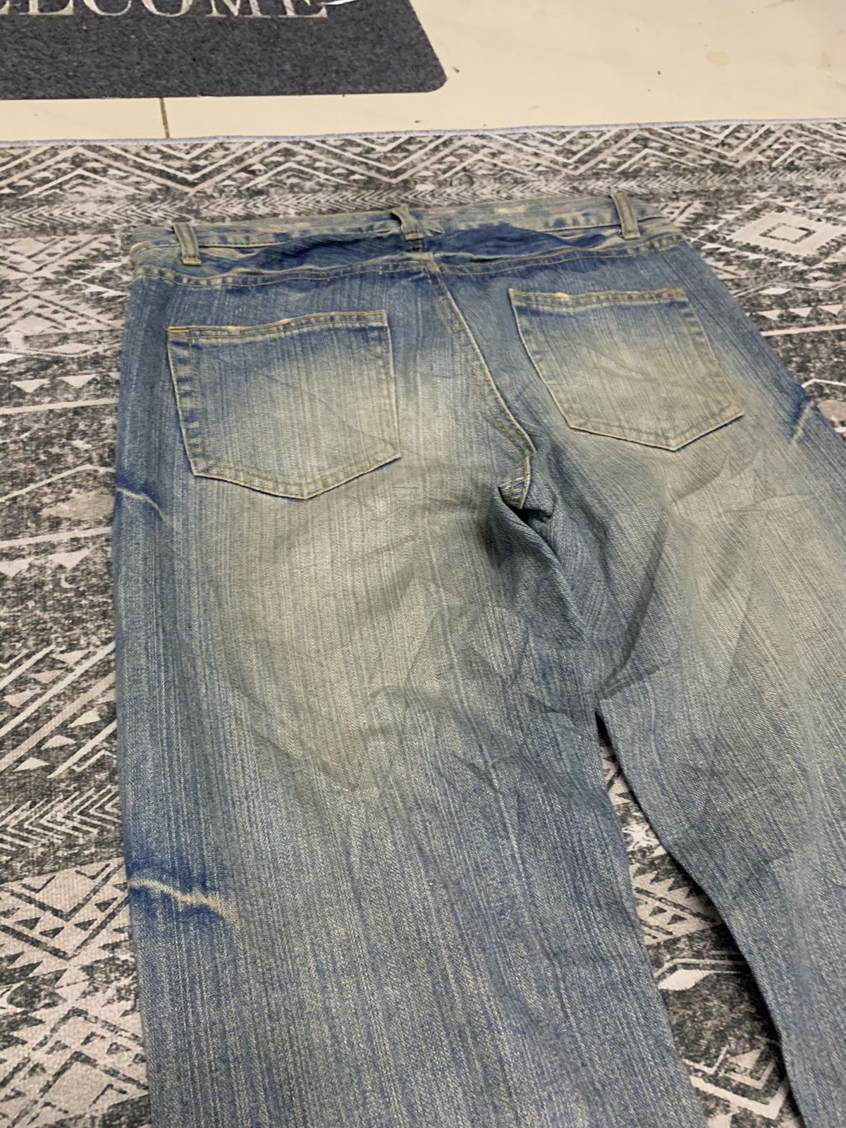 If Six Was Nine HYSTERIC GLAMOUR INSPIRED JAPANESE UNBRAND DISTRESSED Size US 32 / EU 48 - 15 Thumbnail