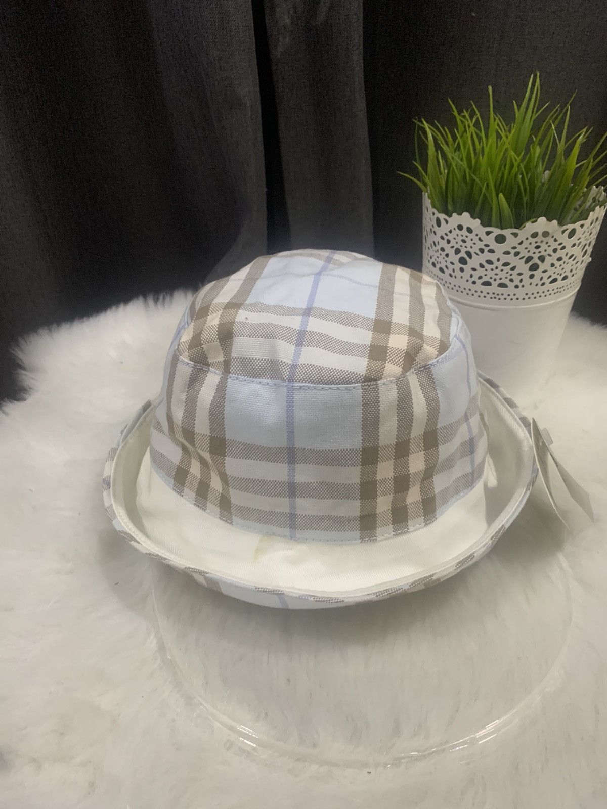 Burberry × Vintage VINTAGE!! Deadstock BURBERRY Hat Novacheck Size ONE SIZE - 2 Thumbnail