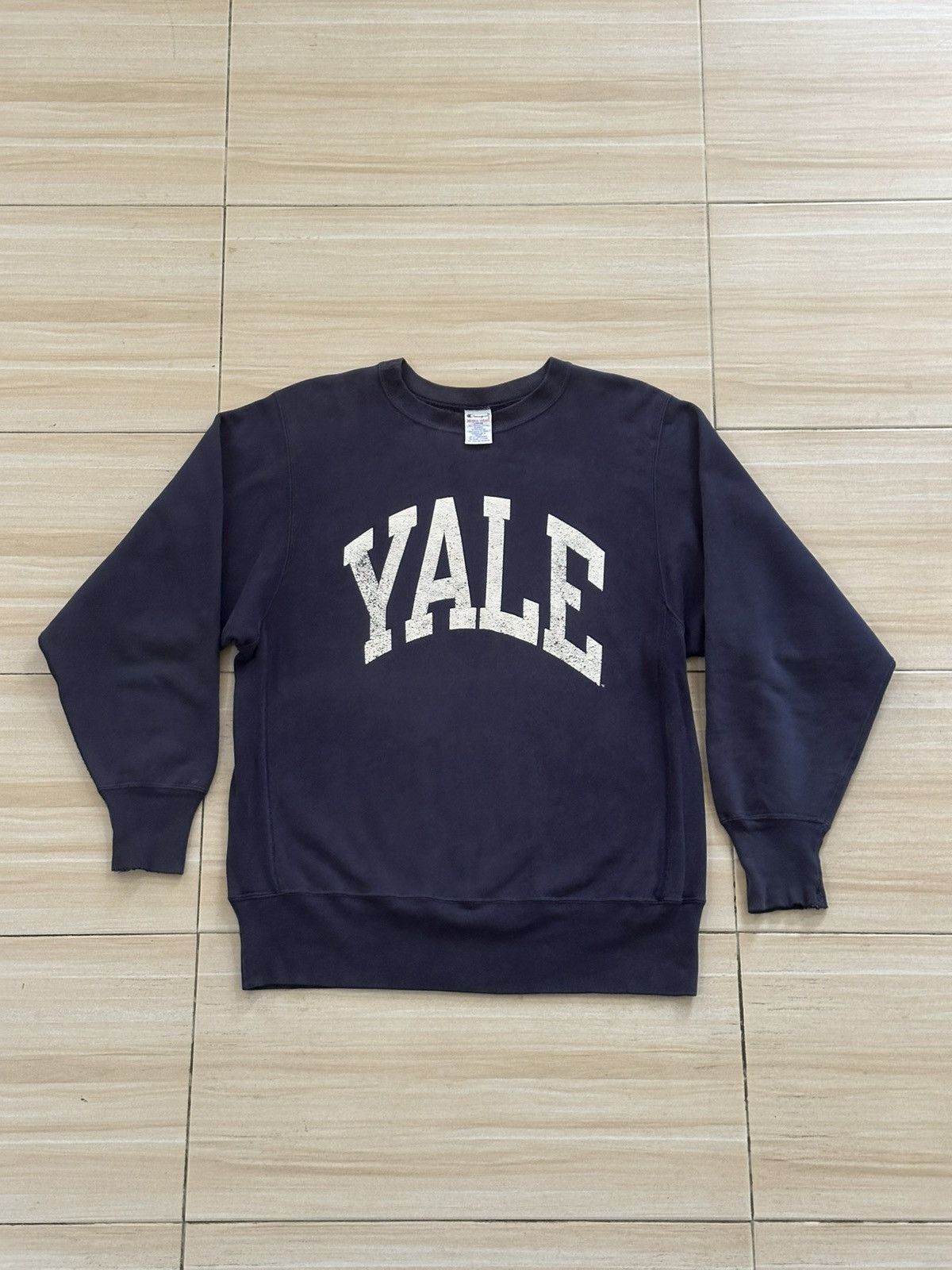90s Champion Reverse Weave YALE College Sweatshirt