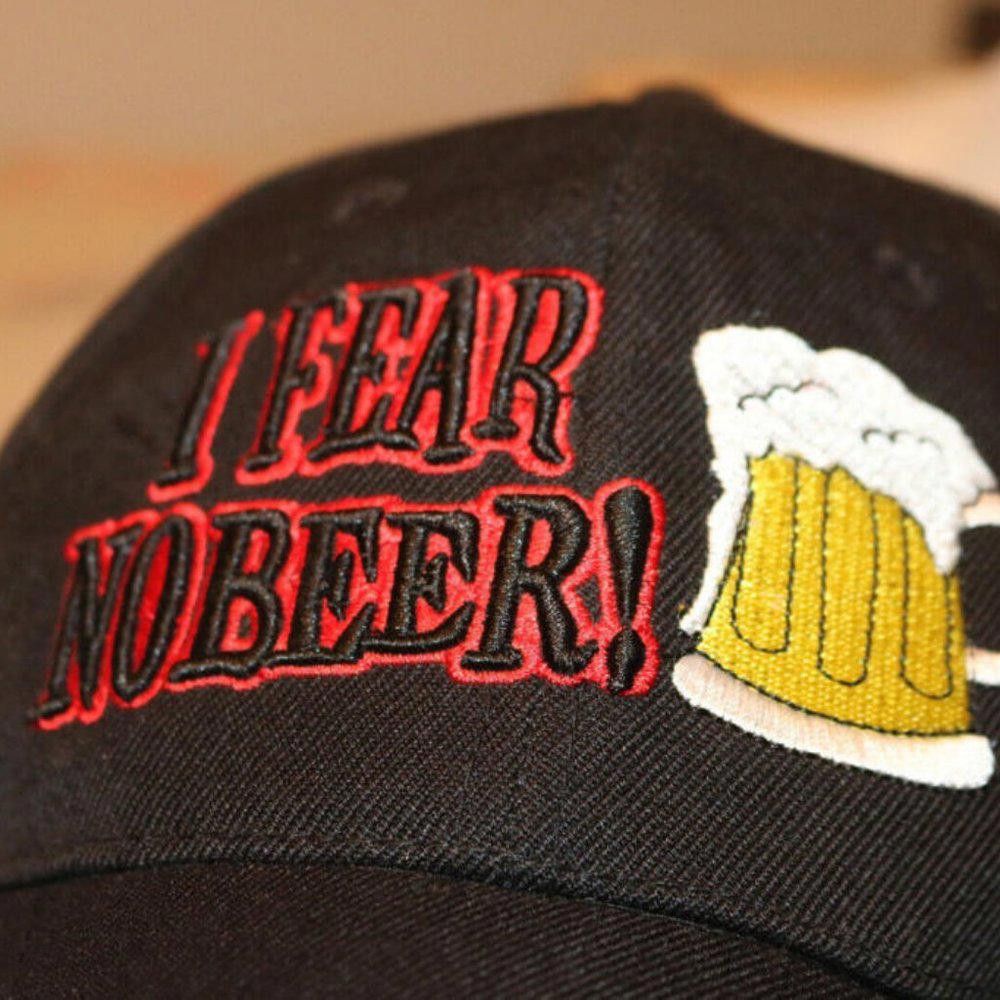 Other Drink Beer Baseball Cap hat I FEAR NO BEER Tags adjustable Size ONE SIZE - 3 Thumbnail