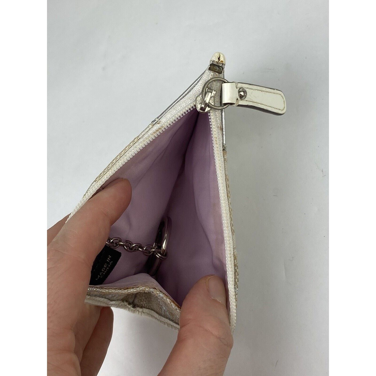 Coach Coach Patchwork Canvas Small Zip Coin Purse Pouch Keychain Size ONE SIZE - 9 Thumbnail
