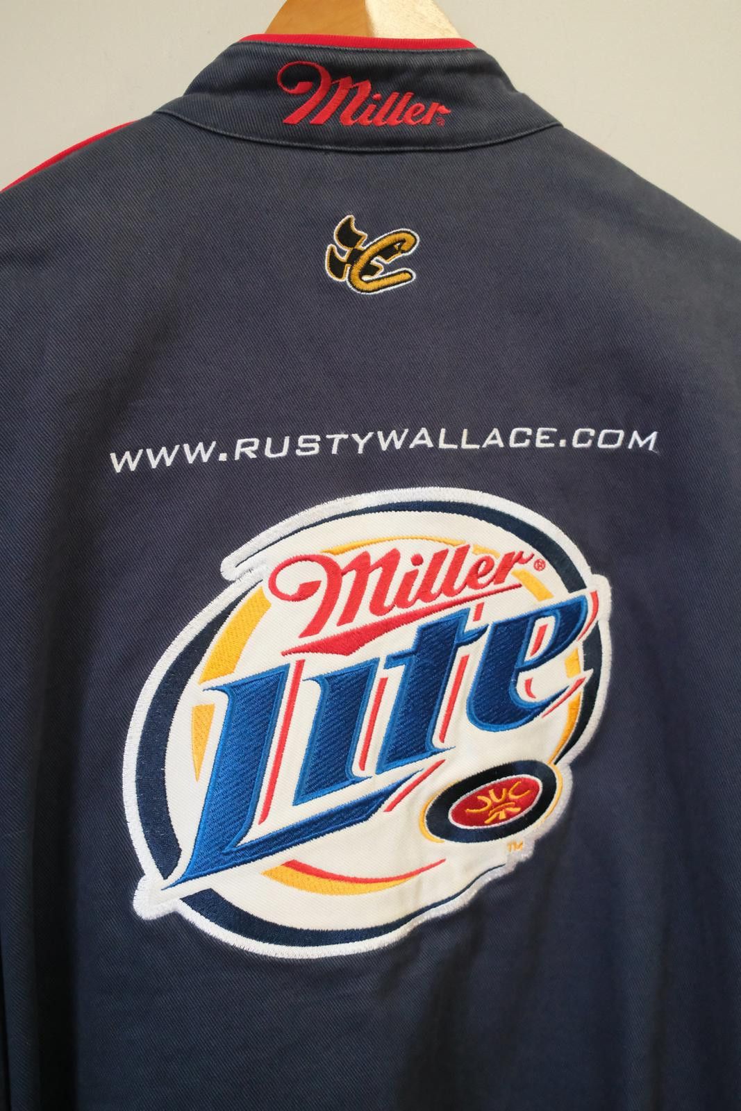 Chase Authentics 00s Chase Authentic Miller Lite Nascar Winston Cup Jacket Size ONE SIZE - 5 Thumbnail
