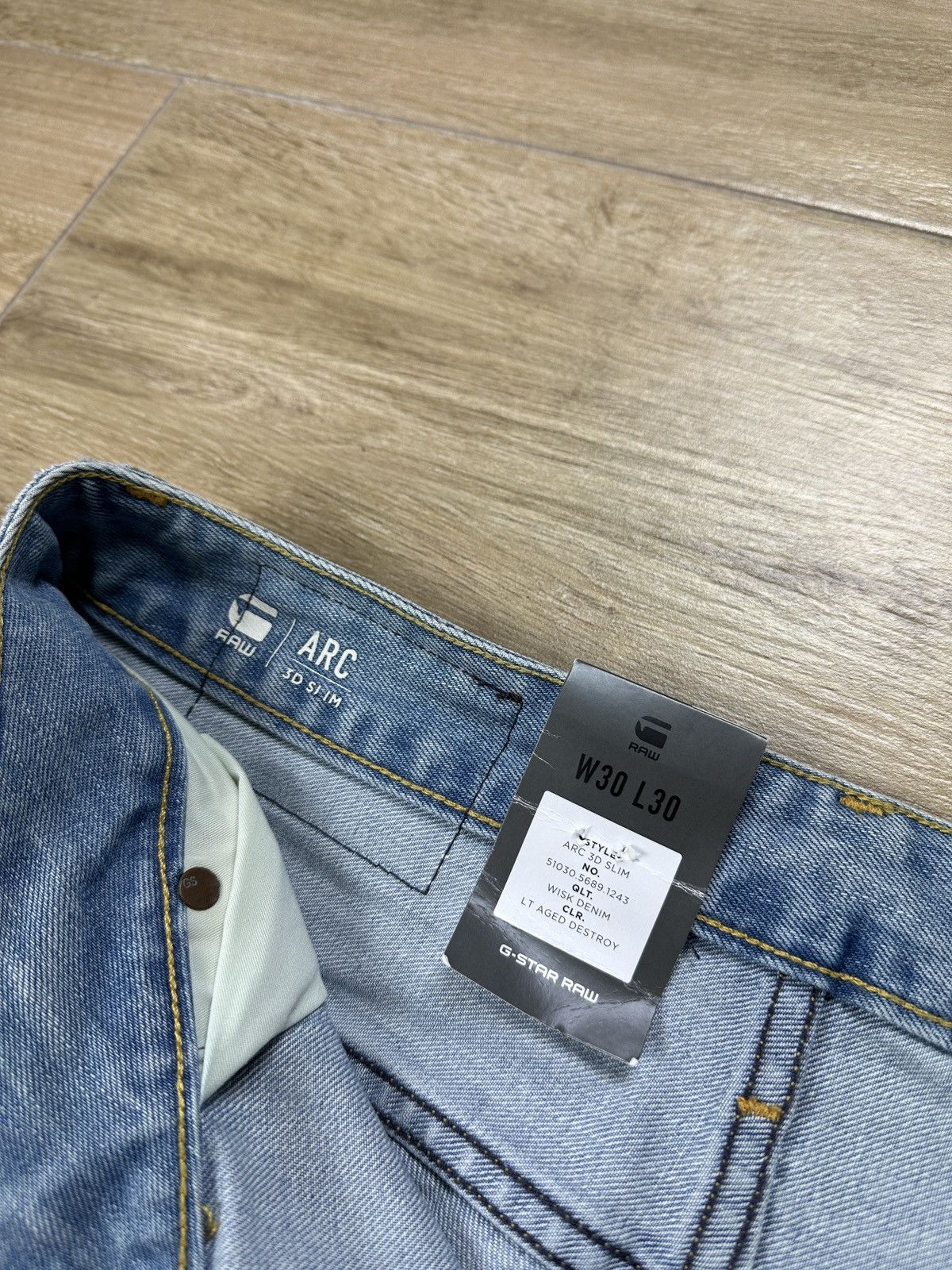 G-Star NEW🏷️ G-Star Raw Arc 3D Slim Denim Jeans Size US 30 / EU 46 - 7 Thumbnail