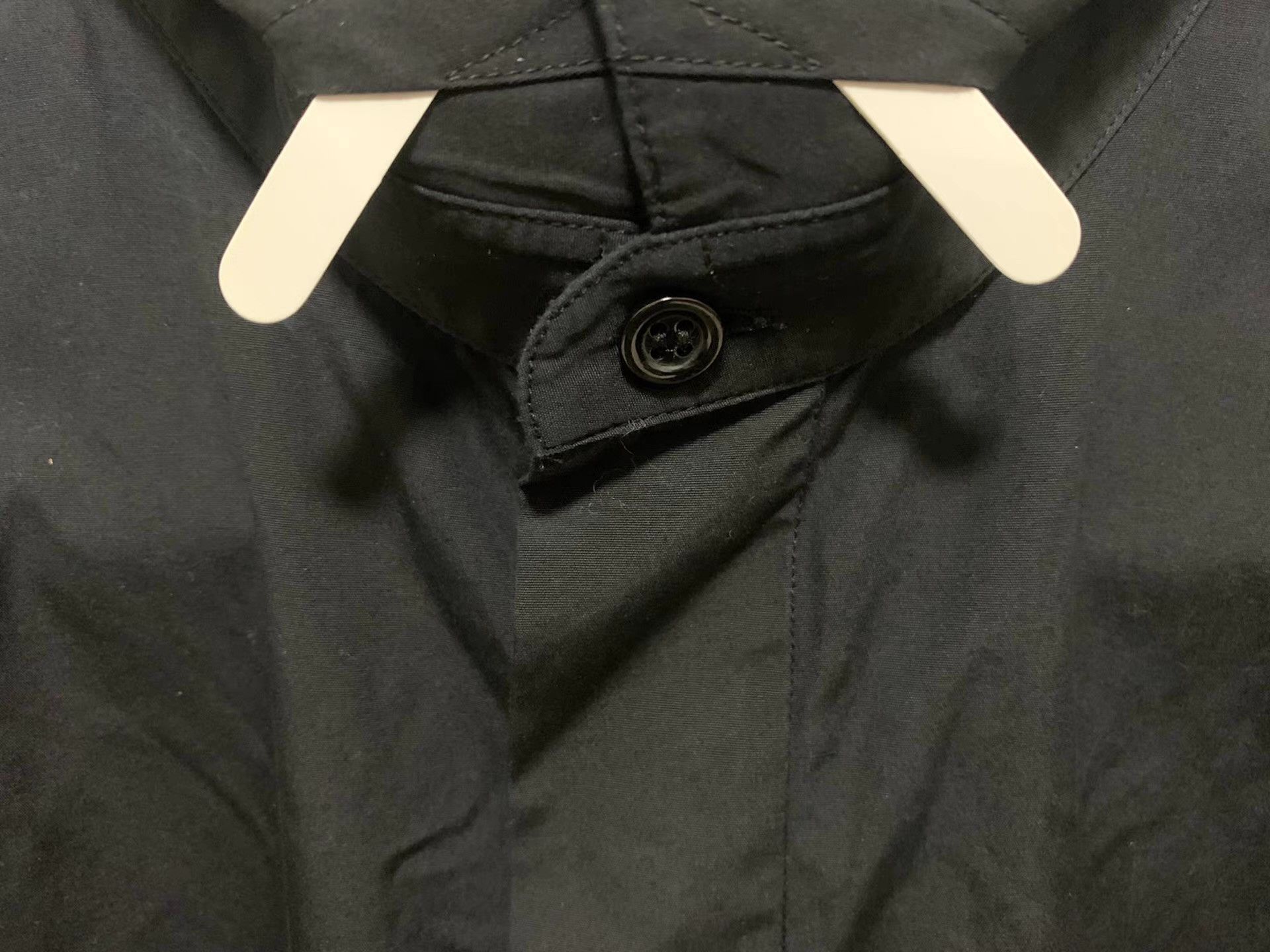 Dior Dior Homme 13SS Black Woven Collar Shirt Q12 Size US L / EU 52-54 / 3 - 4 Thumbnail