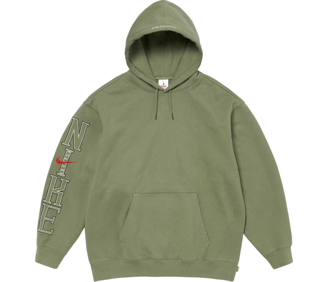 image of Nike Hoodie in Green, Men's (Size 2XL)