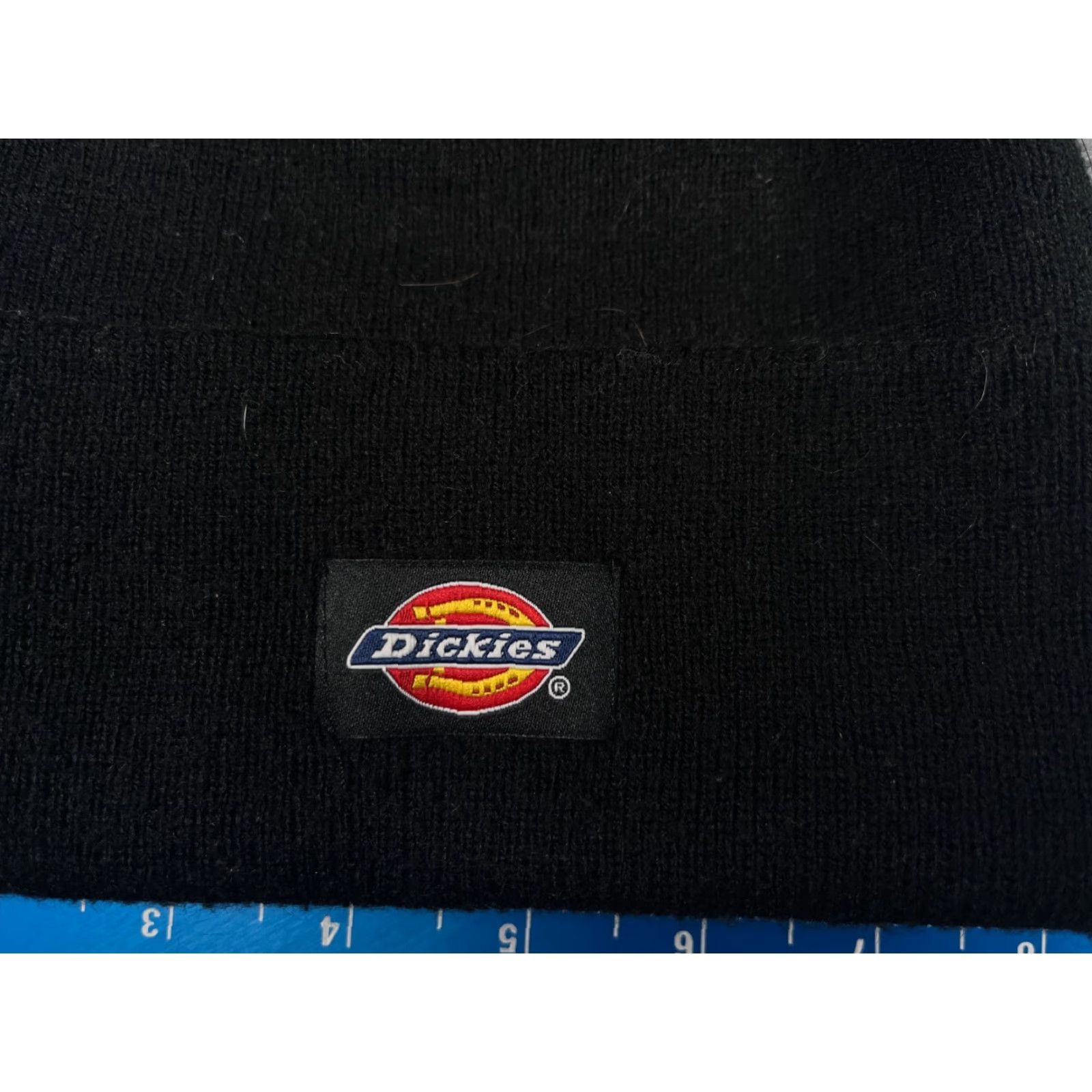 Dickies Dickies Beanie Toque Adult One Size Black Knit 100% Acrylic Snow Ski Workwear Knit Hat Mens Beanie 90s Outdoor Logo Ski Work Dickies Size ONE SIZE - 2 Thumbnail