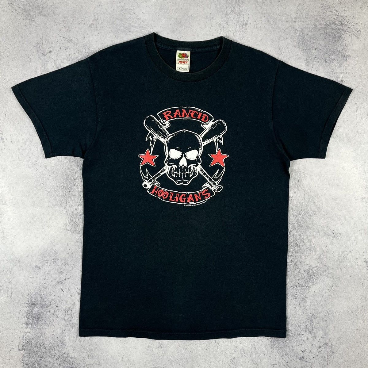 Band Tees Vintage Rancid Hooligans punk rock band T Shirt 2002 Size US M / EU 48-50 / 2 - 2 Thumbnail