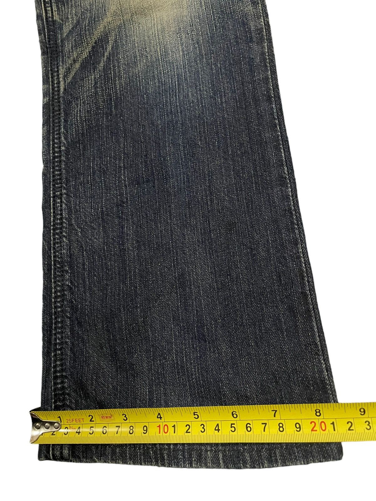Edwin Exclusive Vintage Edwin XVS Blue Wash Style Baggy Jeans Size US 32 / EU 48 - 16 Thumbnail