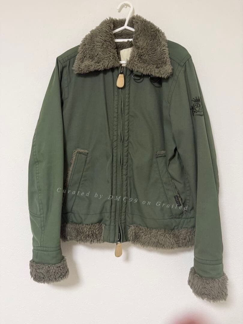 Diesel Vintage Diesel Fur Collar Jacket Size US S / EU 44-46 / 1 - 1 Thumbnail