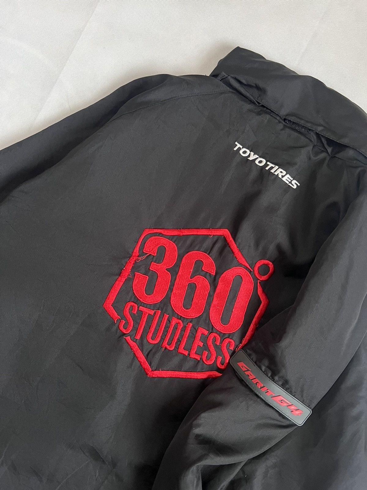 Japanese Brand Vintage Toyo Tires 360 Studless Racing Jacket Japanese Size US XL / EU 56 / 4 - 12 Thumbnail