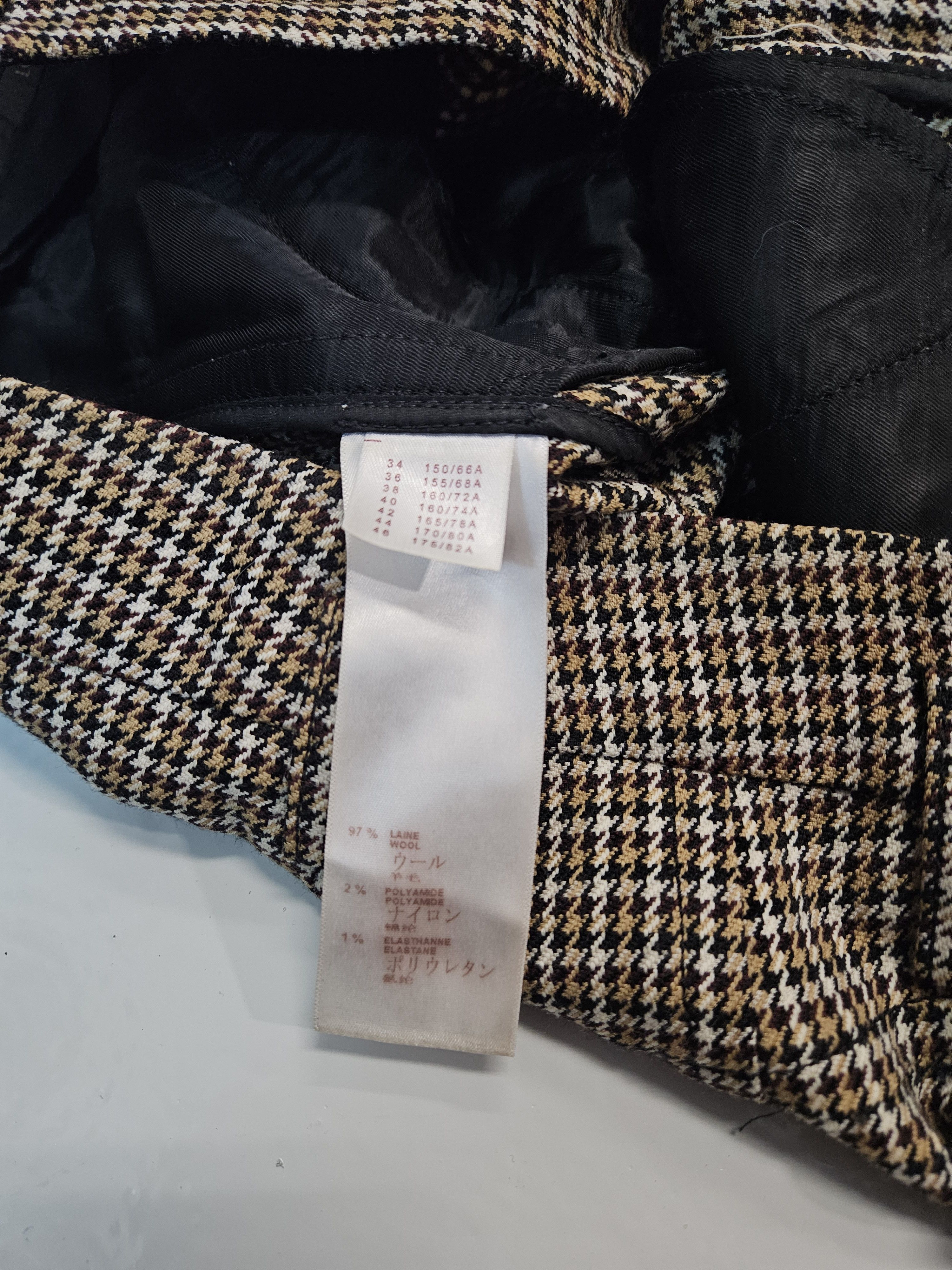 Louis Vuitton Louis Vuitton tapered herringbone wool pants Size 27" / US 4 / IT 40 - 11 Thumbnail