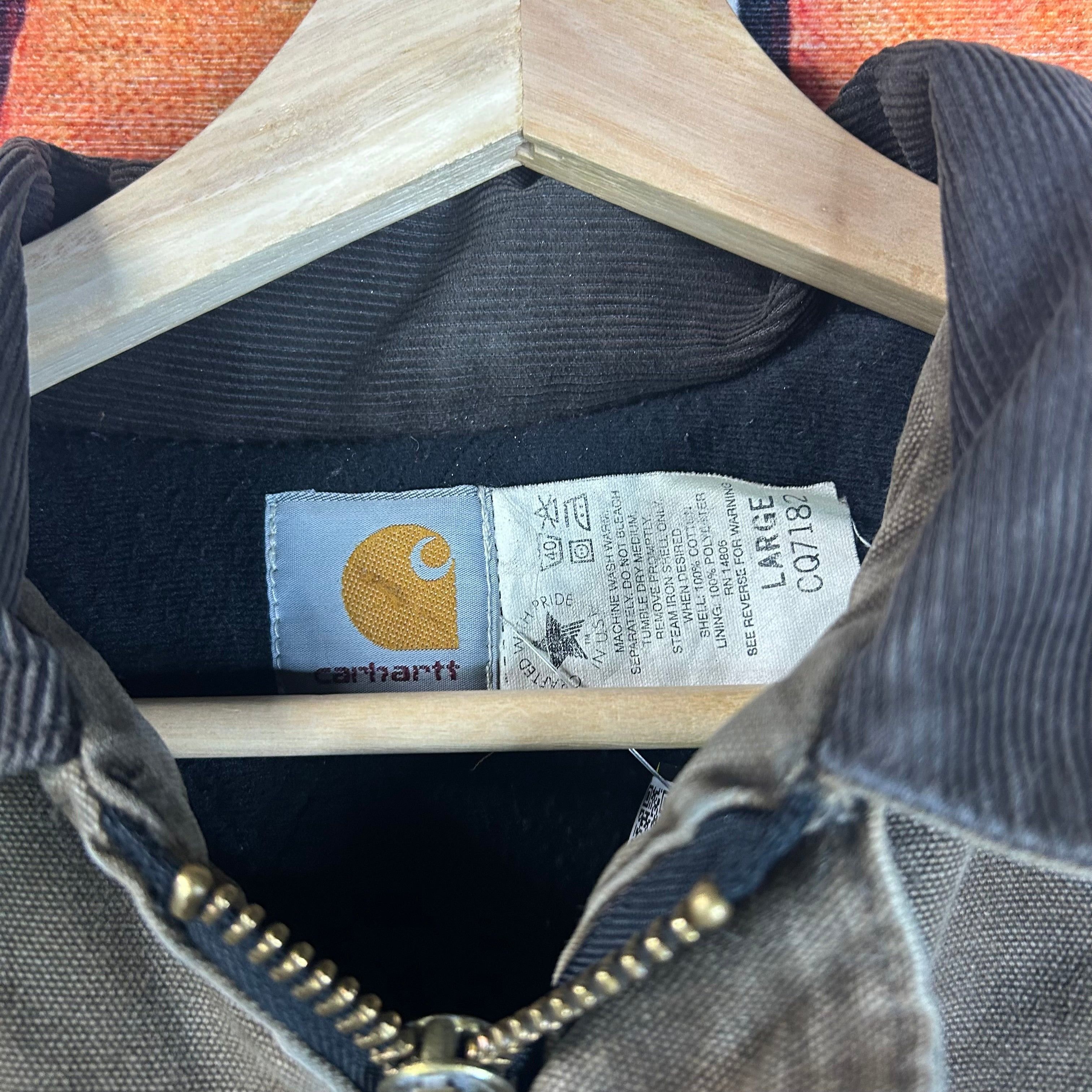 Carhartt Vintage 90s Brown Carhartt Chore Coat Size Large Size US L / EU 52-54 / 3 - 3 Thumbnail