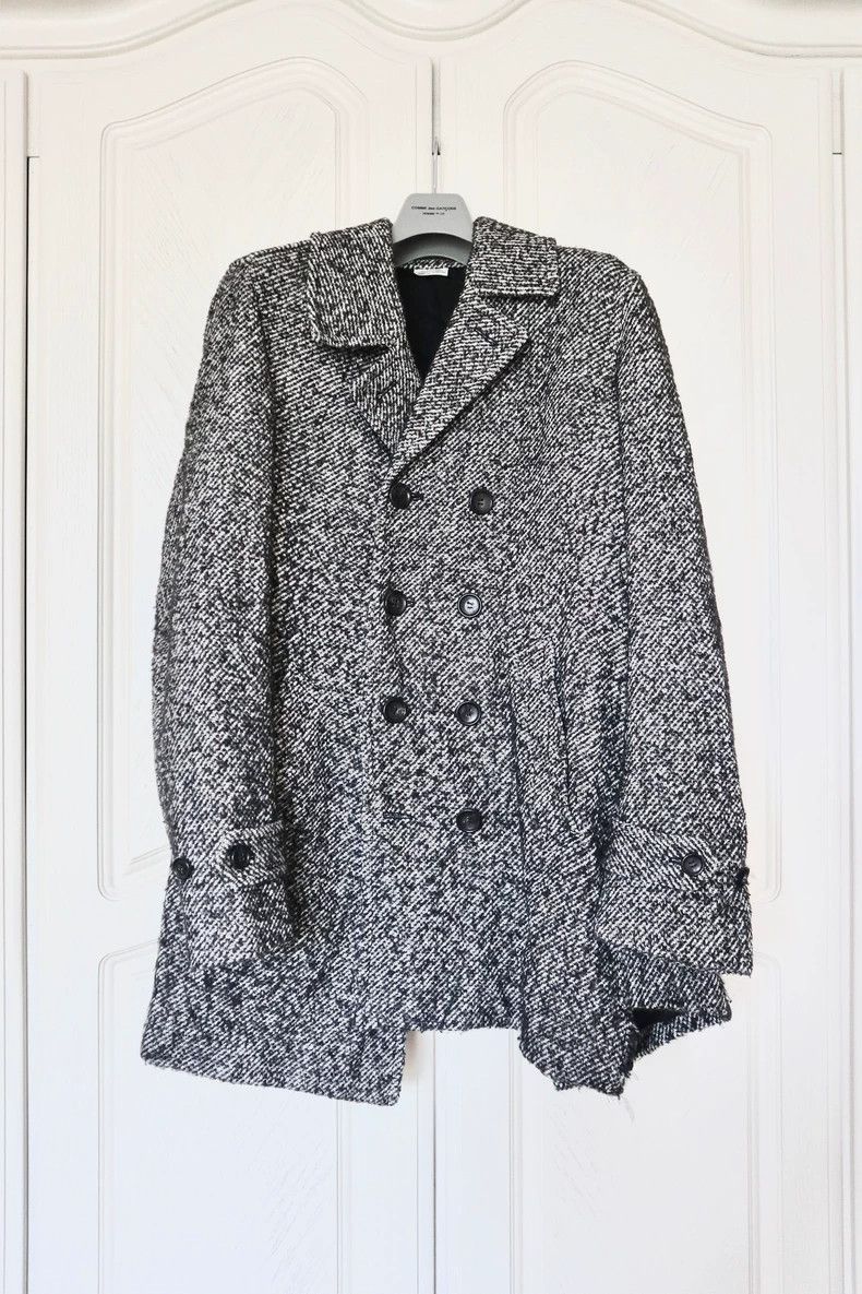 Comme des Garcons Comme des Garcons Gray Wool Coat Size US S / EU 44-46 / 1 - 1 Thumbnail