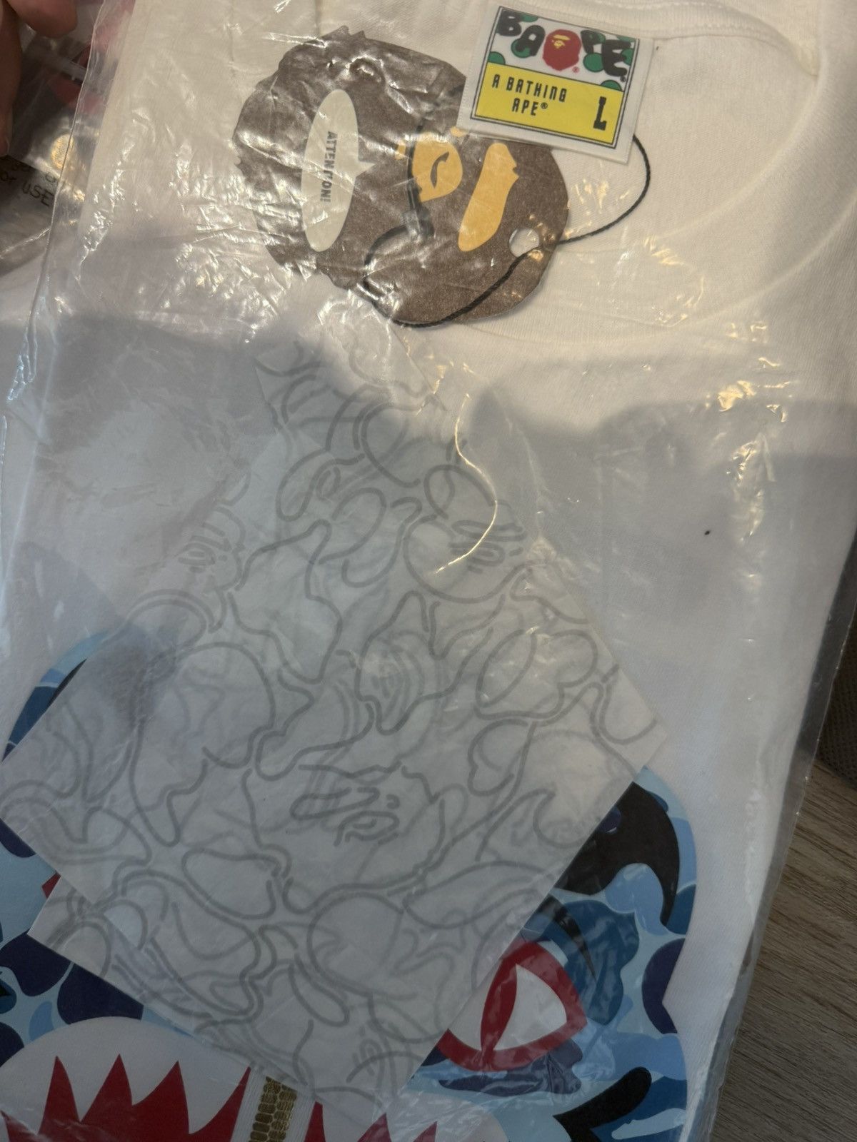 Bape Bape tiger abc camo tee Size US L / EU 52-54 / 3 - 7 Thumbnail