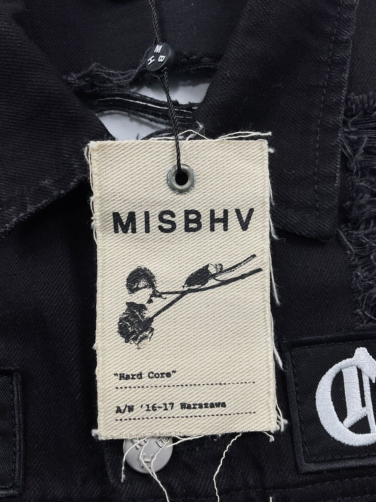Misbhv MISBHV A/W'16-17 "Hard Core" Denim Jacket Size US L / EU 52-54 / 3 - 8 Thumbnail