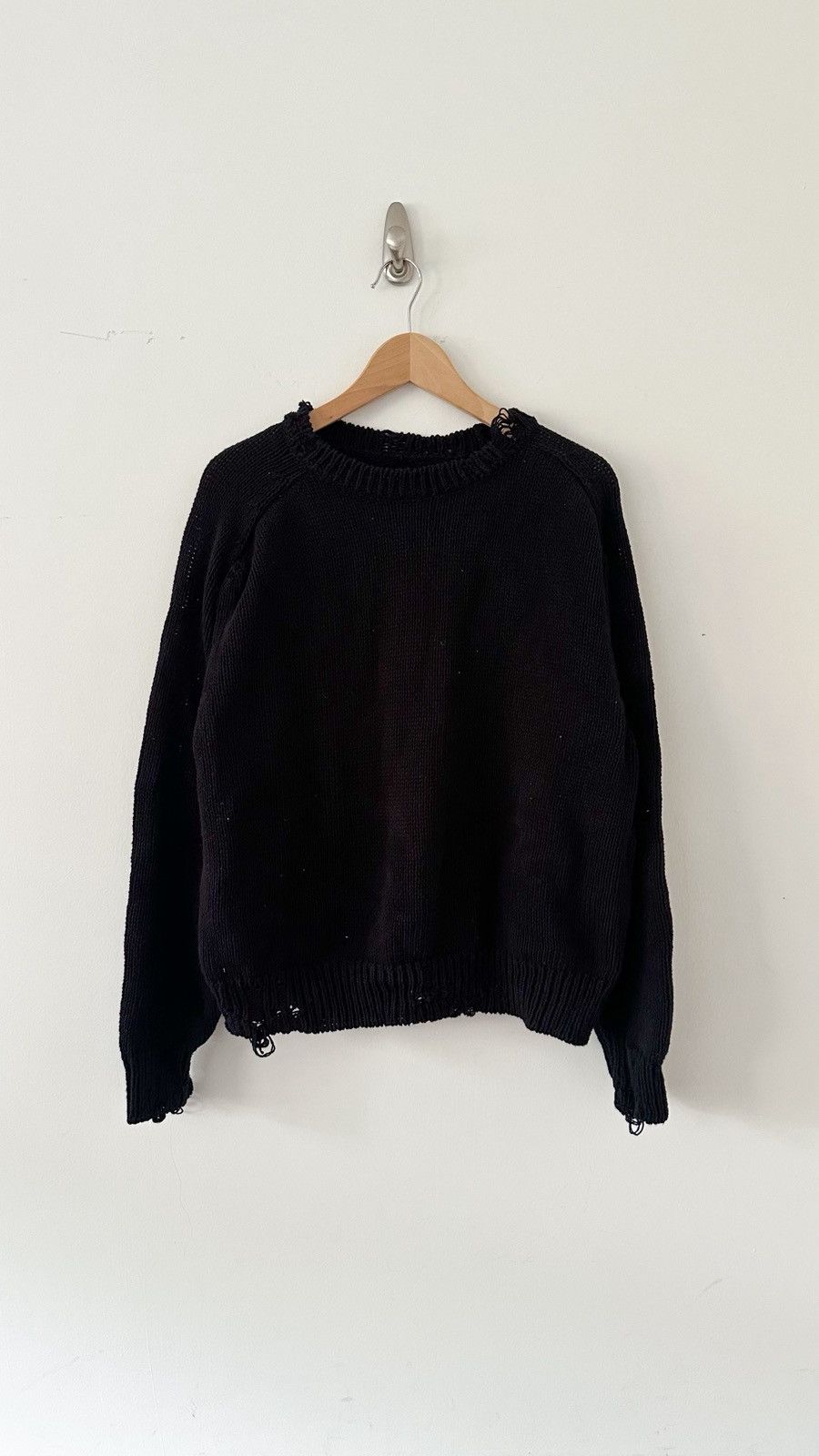 Japanese Brand Simply Complicated Distressed Sweater Size US M / EU 48-50 / 2 - 1 Thumbnail