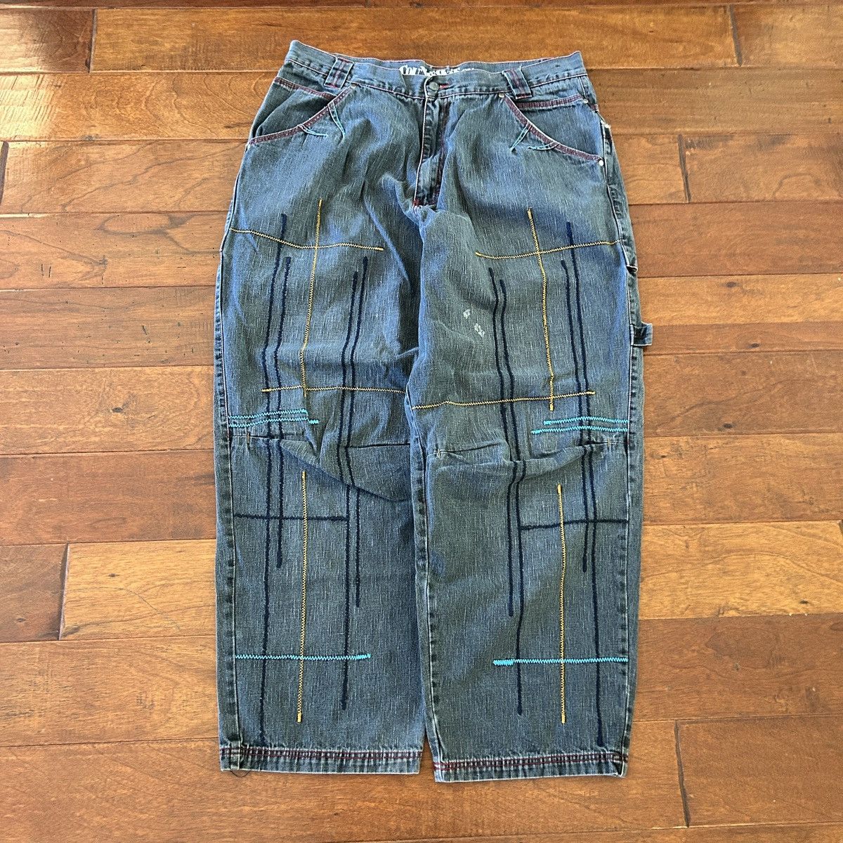 Other Vintage y2k faded baggy urban southpole style jeans Size US 38 / EU 54 - 1 Thumbnail