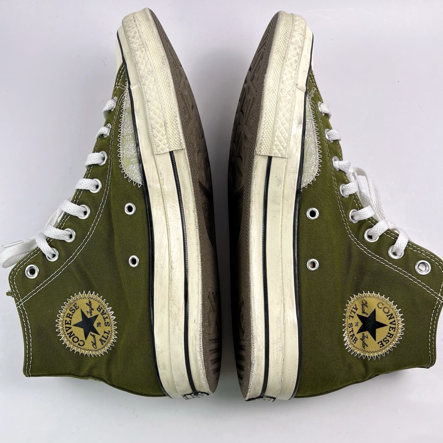 Converse Converse Chuck 70 High Top Patch Olive Men 9.5 Boots Basketball US 9.5 EU 43 Size US M / EU 48-50 / 2 - 5 Thumbnail