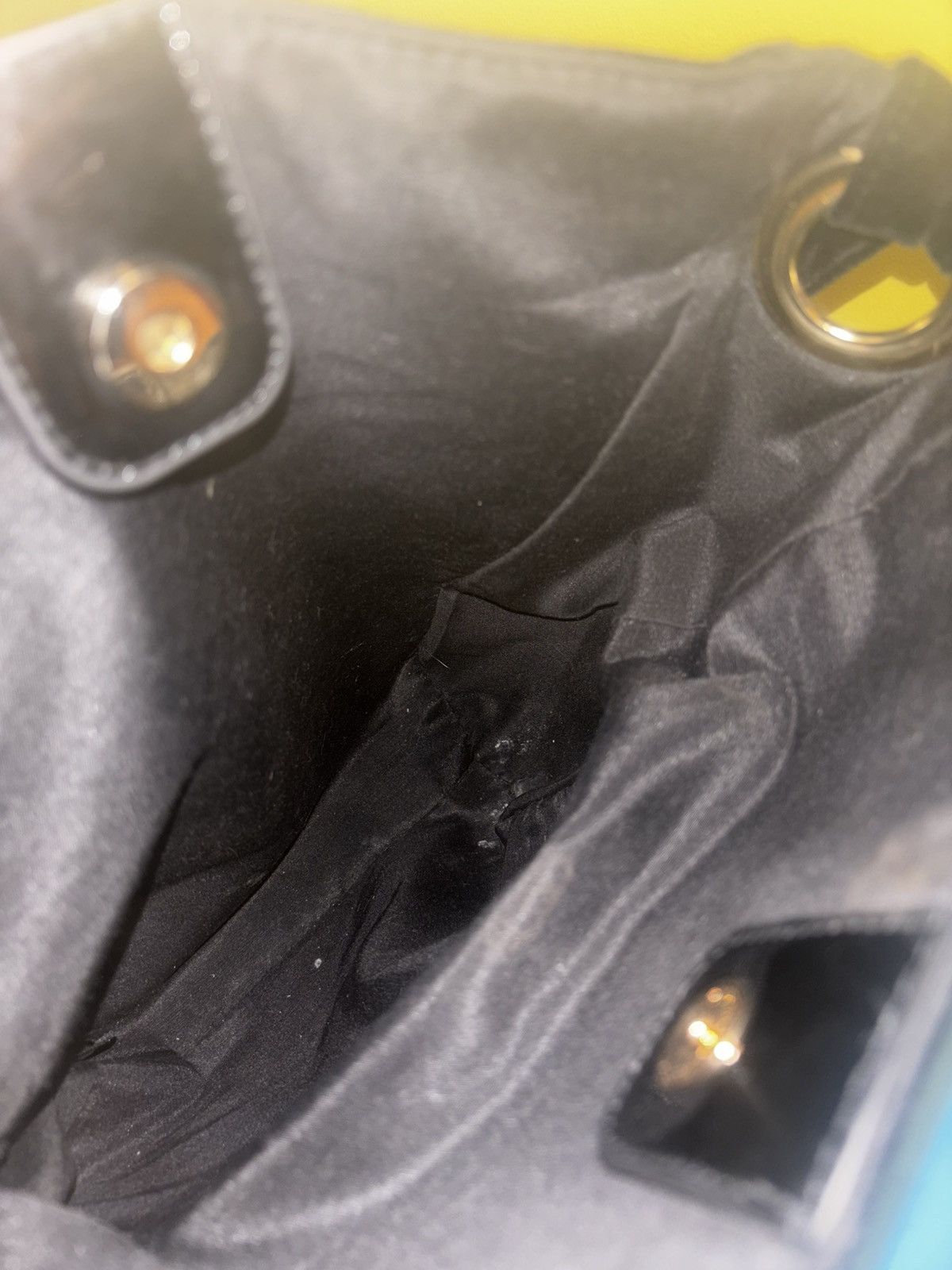 Other Black velvet shoulder bag0823 Size ONE SIZE - 7 Thumbnail