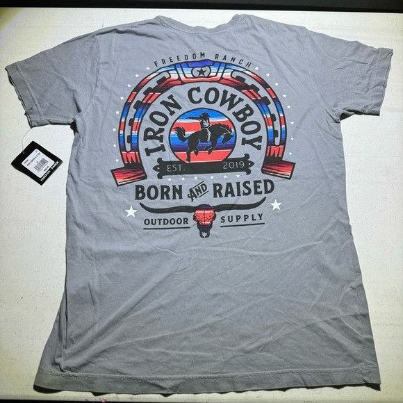 Other NWT FREEDOM RANCH IRON HORSE T-SHIRT SZ MEDIUM M Size US M / EU 48-50 / 2 - 1 Thumbnail