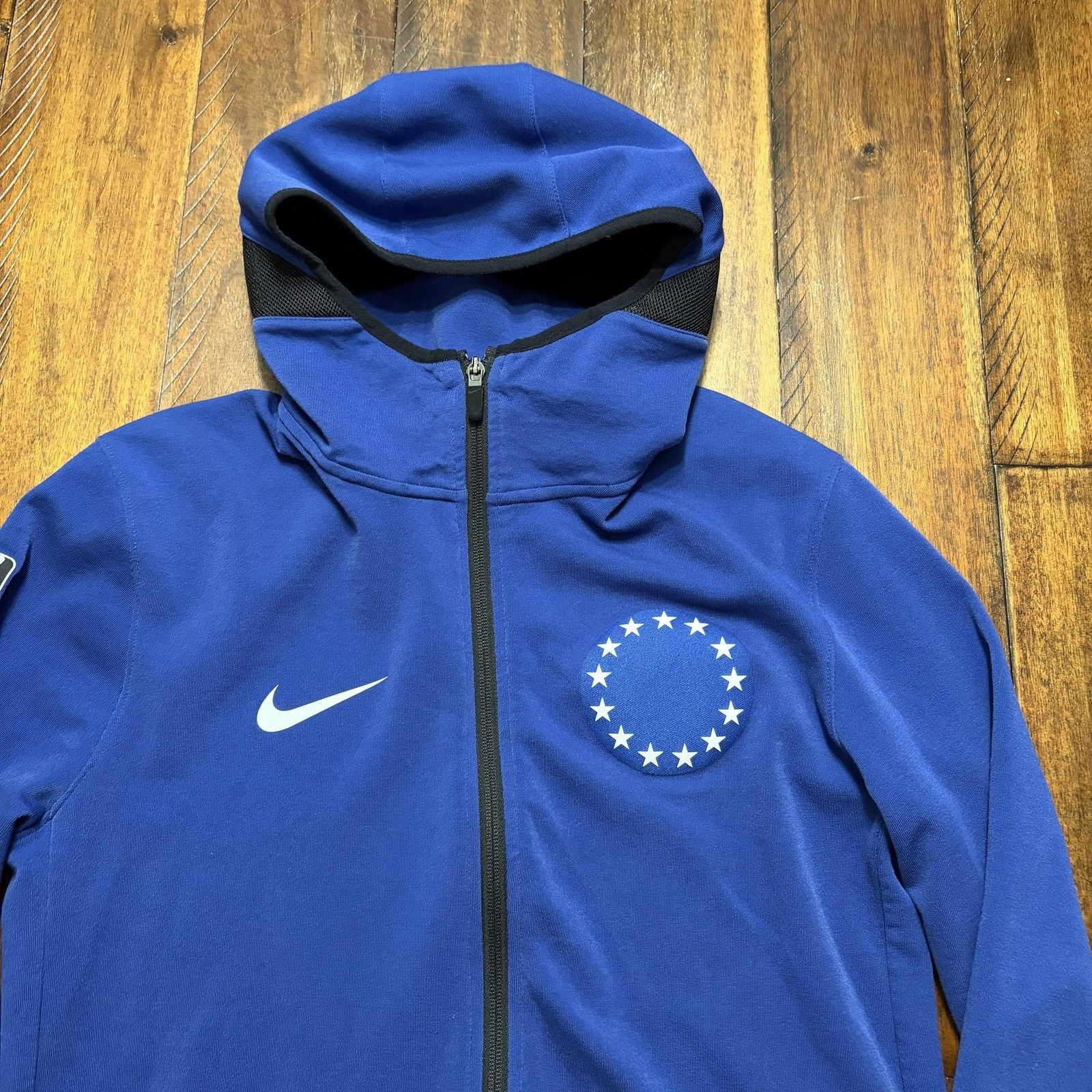Nike Philadelphia 76ers Jacket Mens Medium Blue NBA Basketball Size US M / EU 48-50 / 2 - 3 Thumbnail