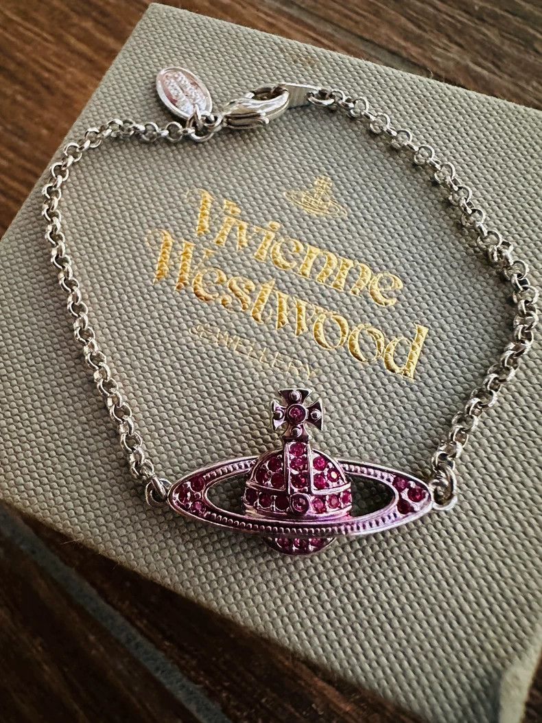 Vivienne Westwood Vivienne Westwood Vintage Saturn Pink Quartz Bracelet Size ONE SIZE - 7 Thumbnail