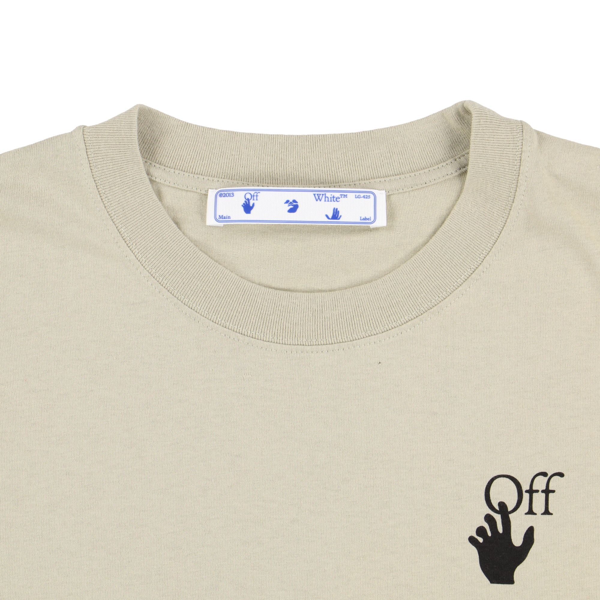 Off-White Beige Bubble Arrows Logo T-Shirt Size US XXL / EU 58 / 5 - 7 Thumbnail
