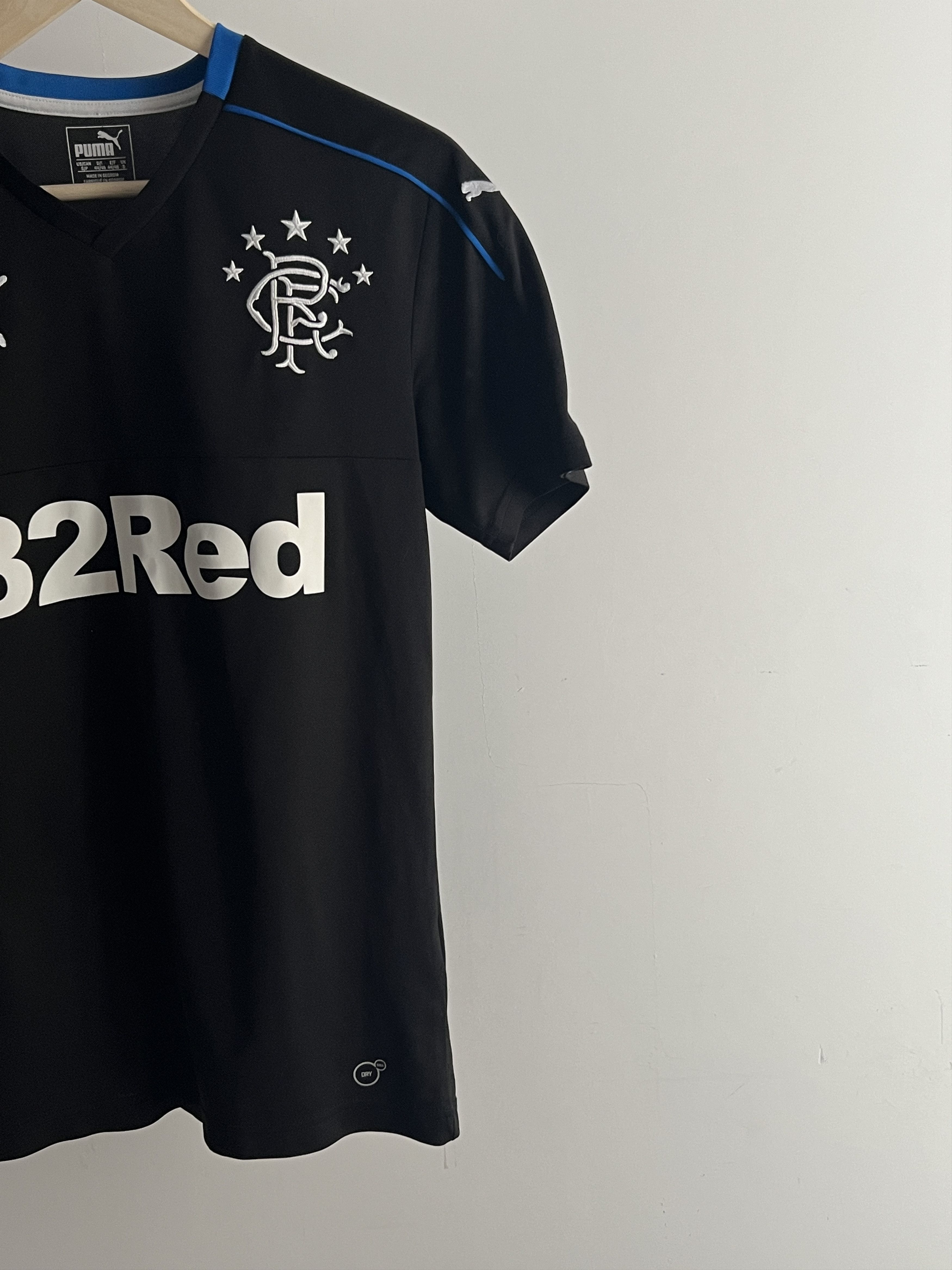 Puma × Vintage Soccer Jersey Rangers F.C Glasgow Football Size US S / EU 44-46 / 1 - 2 Thumbnail