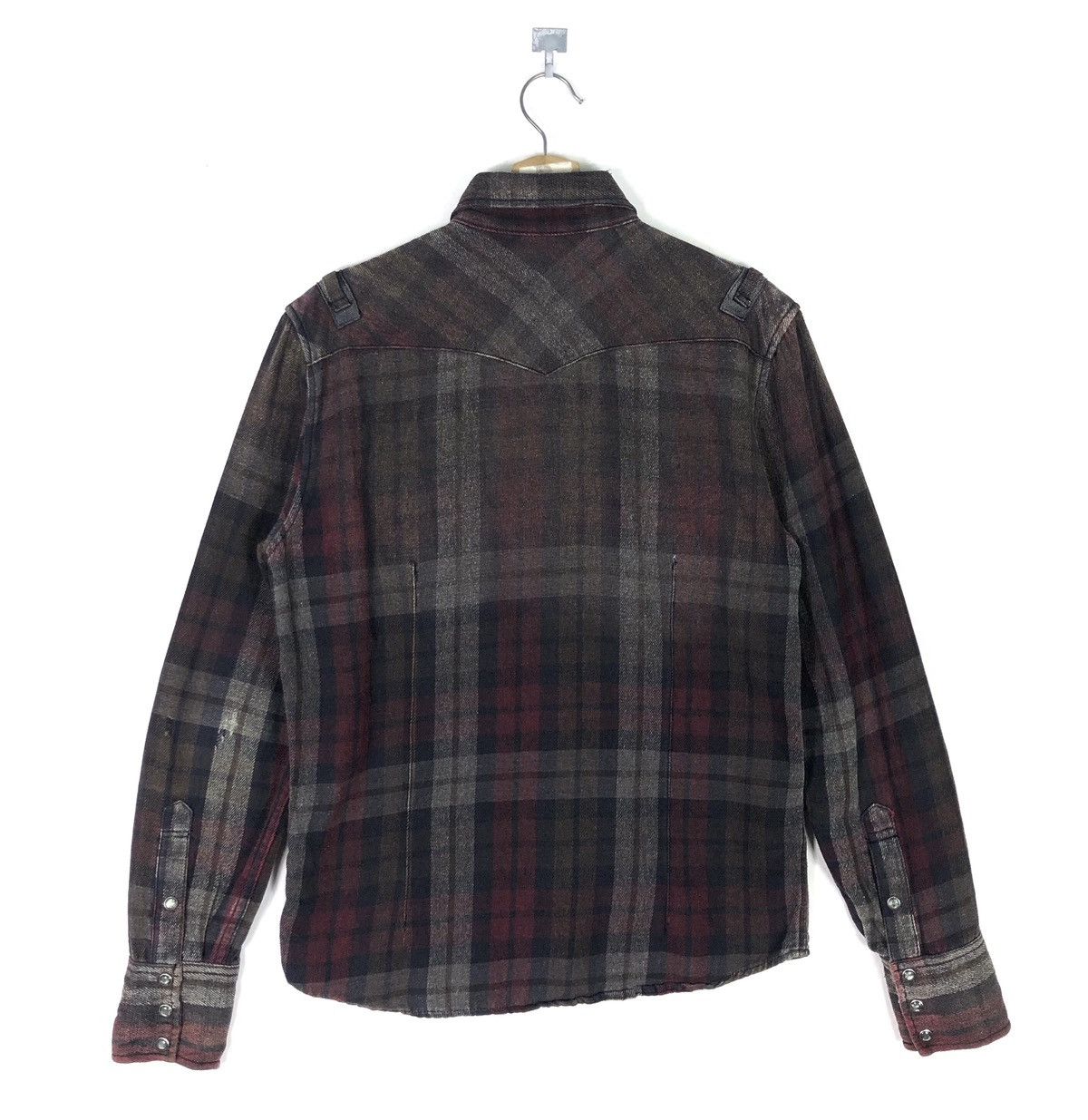 PPFM RARE🔥PPFM WESTERN PUNK CARGO BUTTON FLANNEL SHIRT JACKET Size US M / EU 48-50 / 2 - 4 Thumbnail