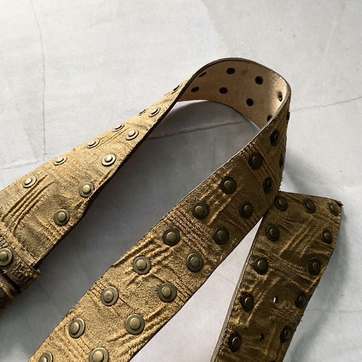 Designer Archive Histeric Glamour Style Leather Balenciaga Vibe Belt Size ONE SIZE - 3 Thumbnail