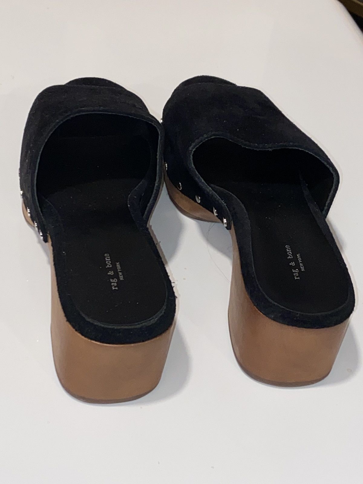 Rag & Bone Rag & Bone Suede Clog Heel Size US 9 / IT 39 - 3 Thumbnail